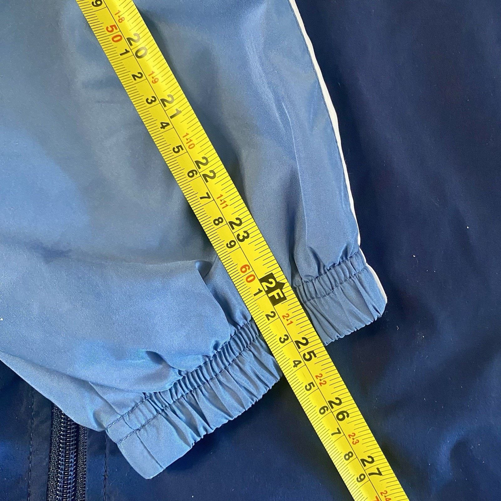 Tek Gear Tek Gear Jacket Mens XL Blue Hooded Lightweight Windbreaker Size US XL / EU 56 / 4 - 7 Thumbnail
