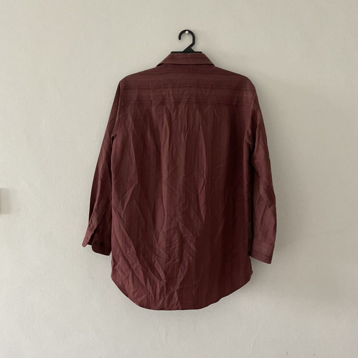 Kansai Yamamoto Vintage 00s Kansai Yamamoto Button Up Shirt Stripe Size US M / EU 48-50 / 2 - 2 Thumbnail