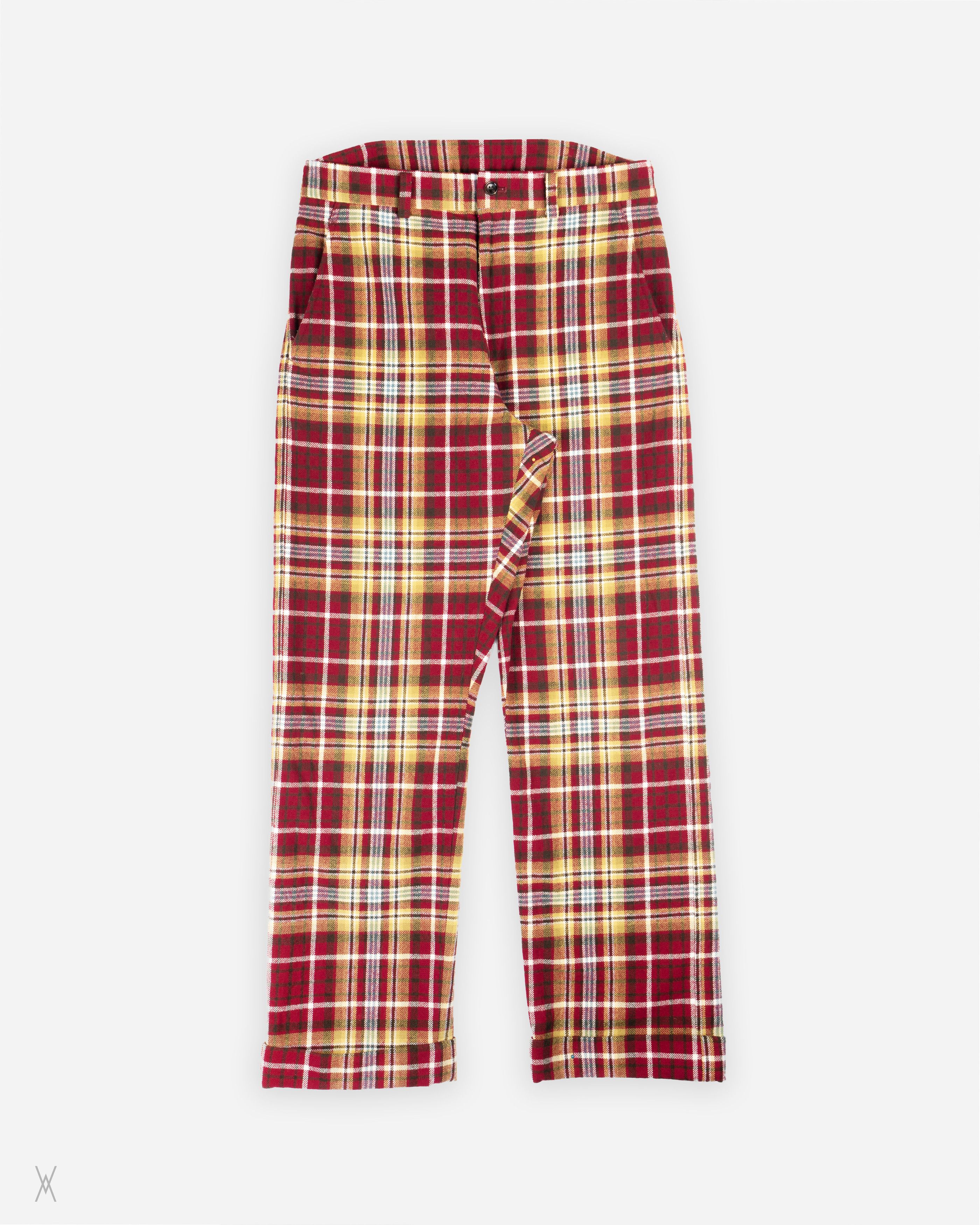Comme des Garcons Homme Comme des Garçons Homme plaid trousers Size US 30 / EU 46 - 1 Thumbnail