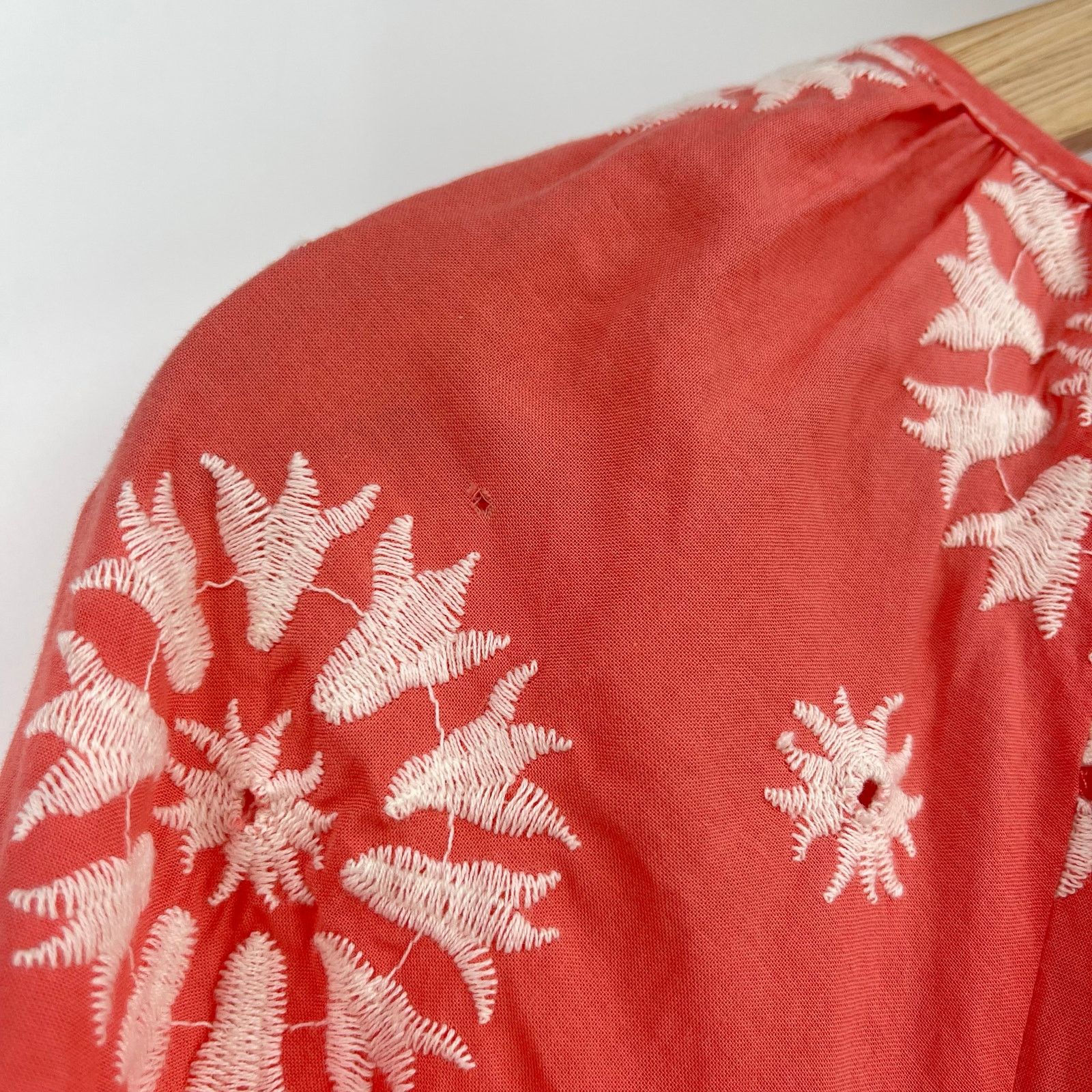 Other Devotion Twins | Coral Embroidered Cotton Dress S Size S / US 4 / IT 40 - 12 Thumbnail
