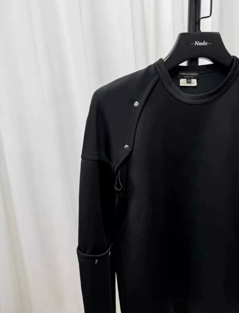 Comme des Garcons Comme Des Garcons Riveted hollow hoodie 2505-Nextarrow Size S / US 4 / IT 40 - 3 Thumbnail