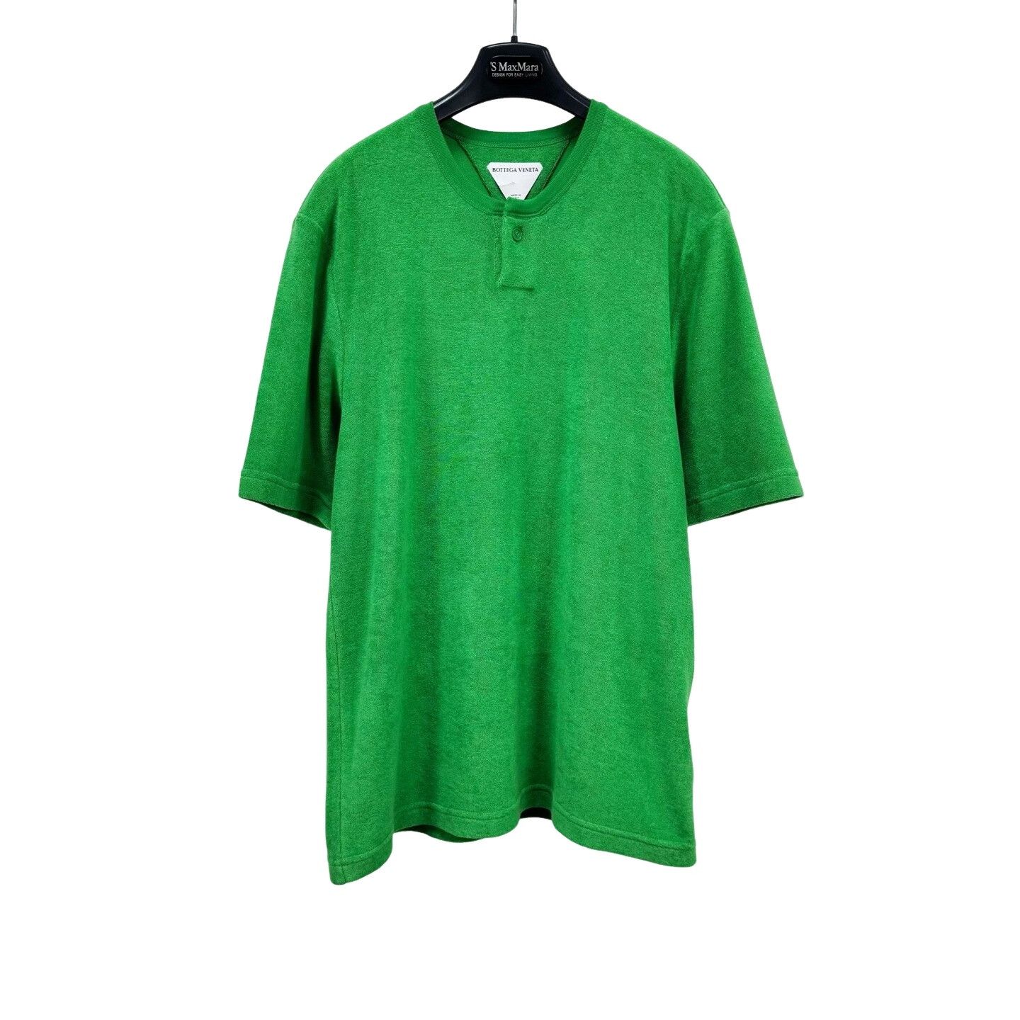 Bottega Veneta Bottega Veneta Green Terry Henley Size L Size US L / EU 52-54 / 3 - 1 Thumbnail