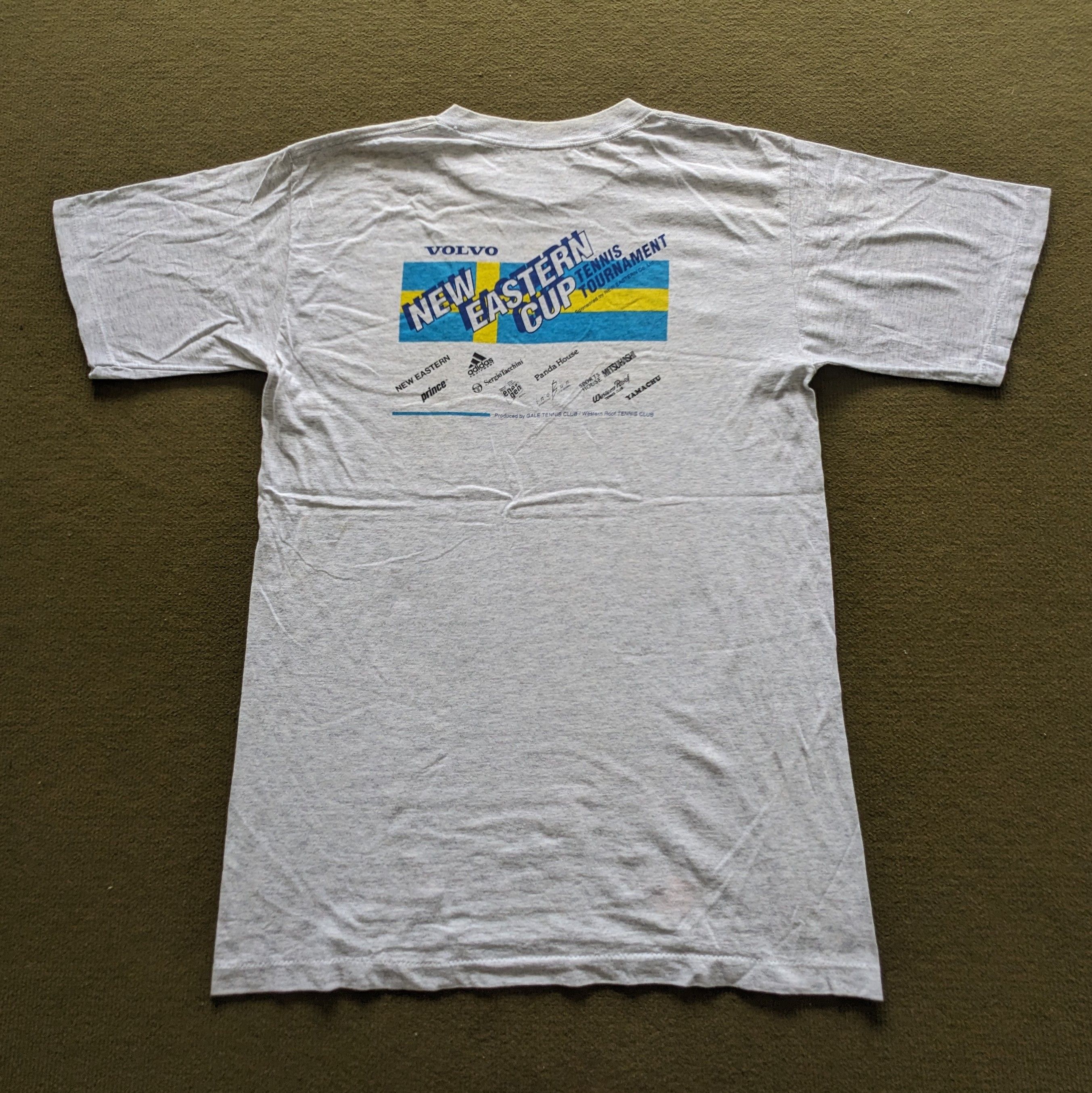 Other Vintage 90's VOLVO New Eastern Cup Tennis T-shirt Size US M / EU 48-50 / 2 - 1 Thumbnail