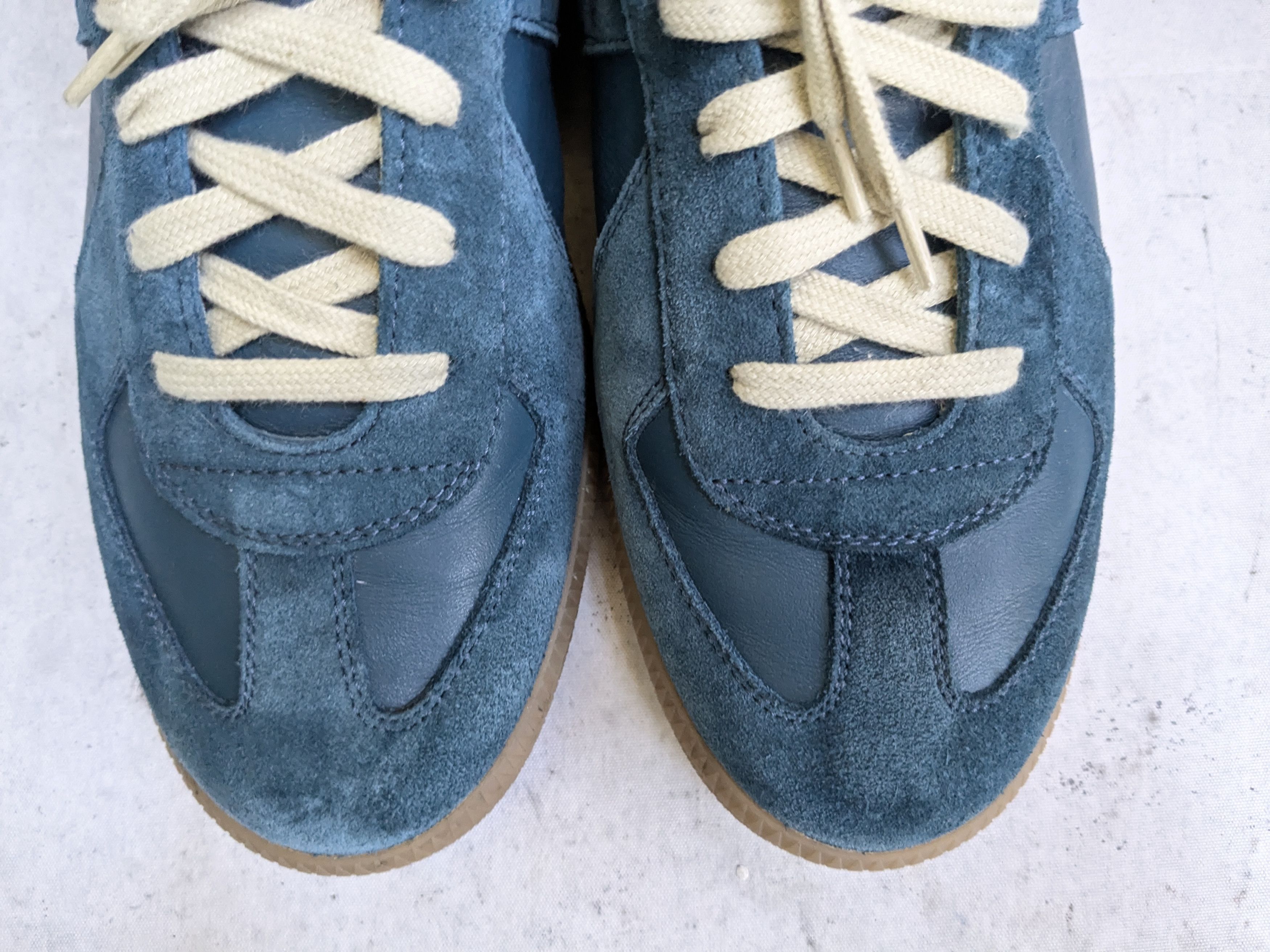 Maison Margiela Maison margiela Replica Sneaker blue 10 43 gat low Size US 10 / EU 43 - 3 Thumbnail