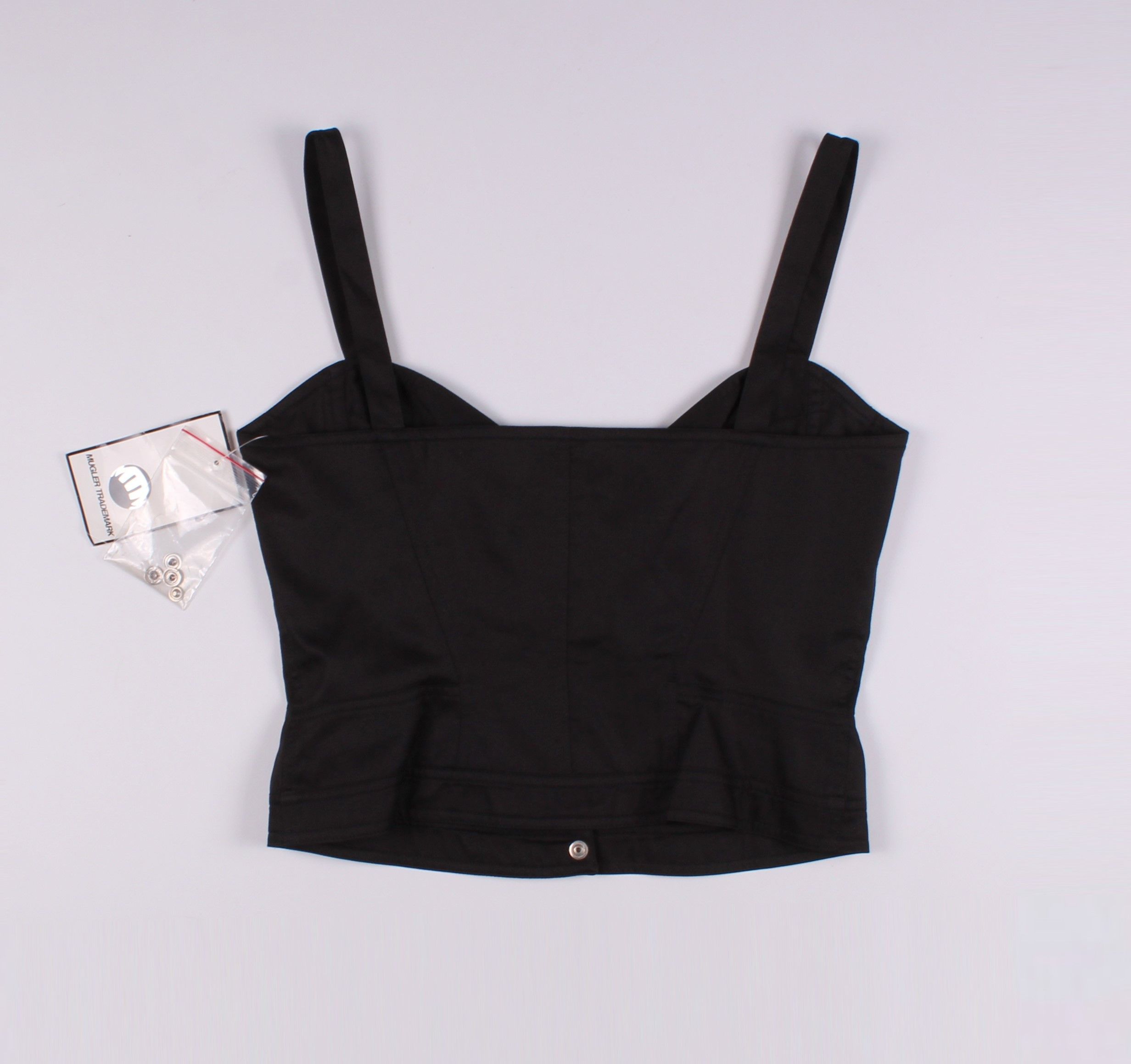 Thierry Mugler × Vintage Thierry Mugler Trademark Vintage Corset Style Zip Top Size M / US 6-8 / IT 42-44 - 8 Thumbnail