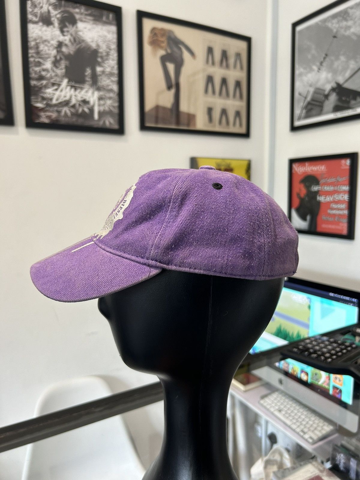 Diesel DIESEL ONLY THE BRAVE PURPLE ARCHIVE SEASONS RELEASE CAP Size ONE SIZE - 2 Thumbnail