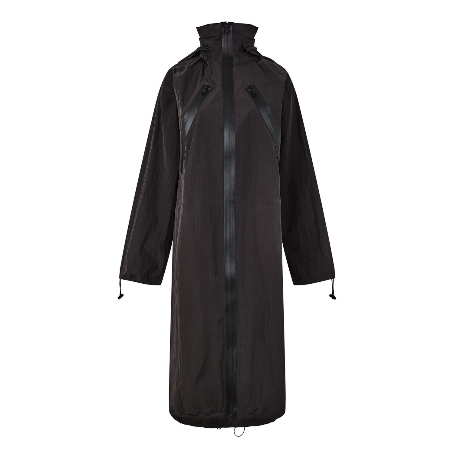 Bottega Veneta Bottega Veneta Hooded Parker Coat in Brown Size L / US 10 / IT 46 - 1 Thumbnail