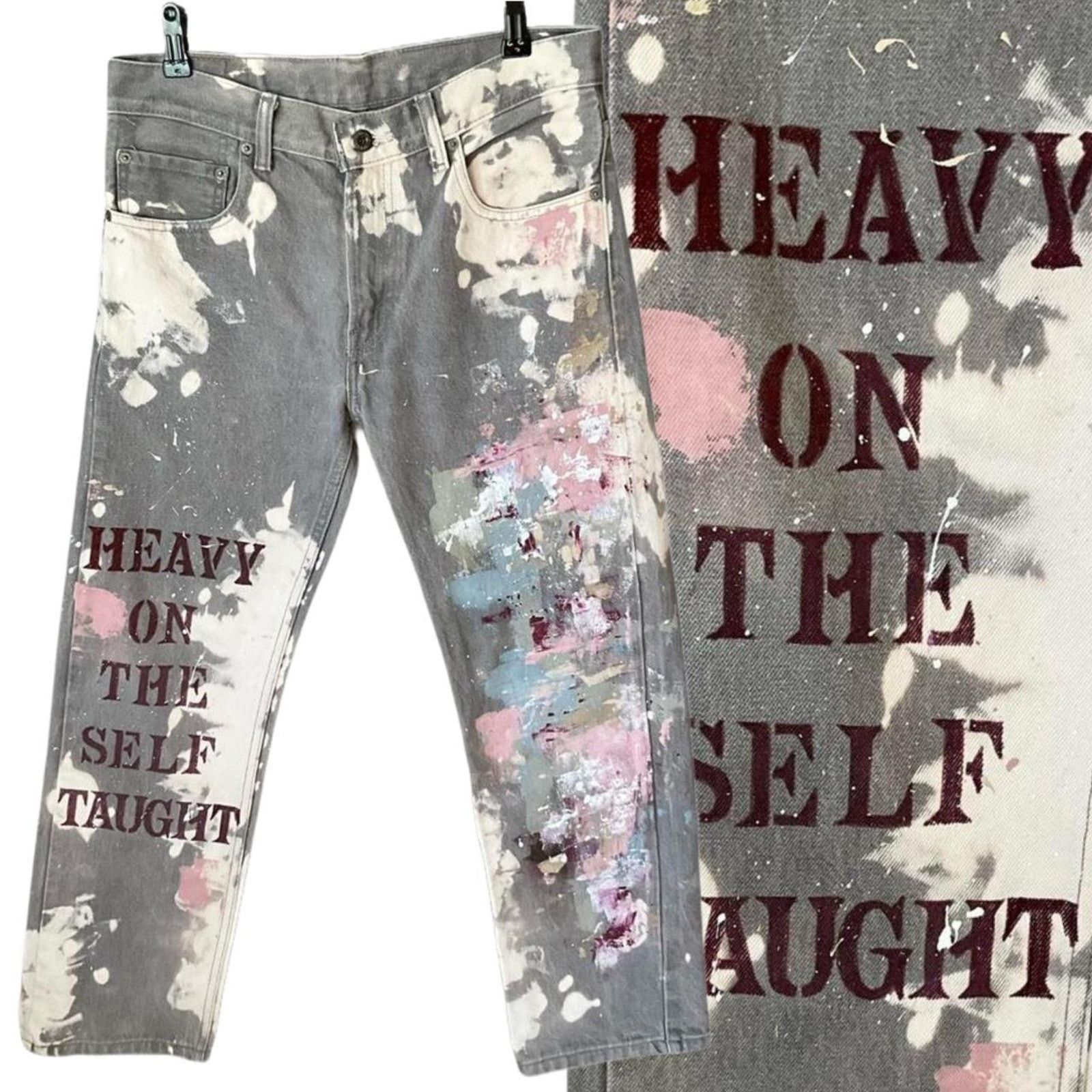 Levi's grunge punk reworked levi jeans Size US 29 - 1 Thumbnail
