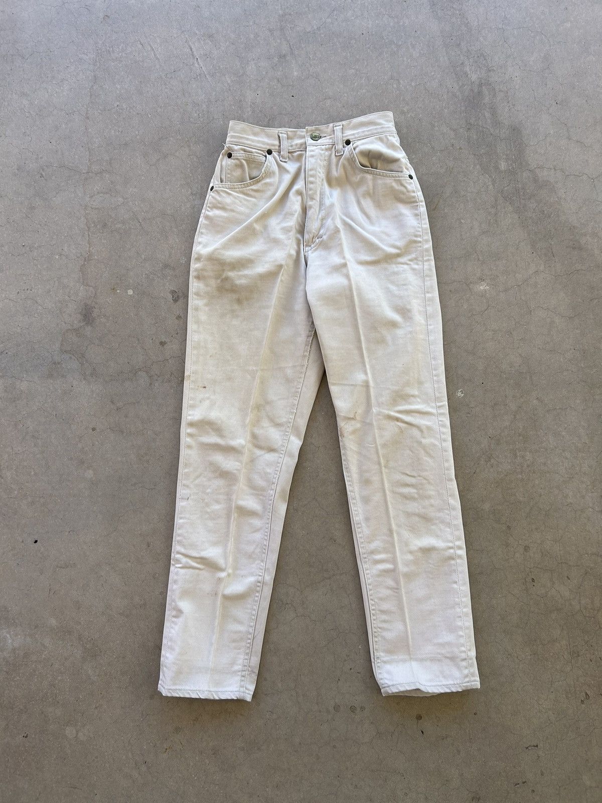 Lee × Vintage Vintage 60s Lee Women’s riders Western Pleated Jeans Size 24" / US 00 / IT 34 - 5 Thumbnail