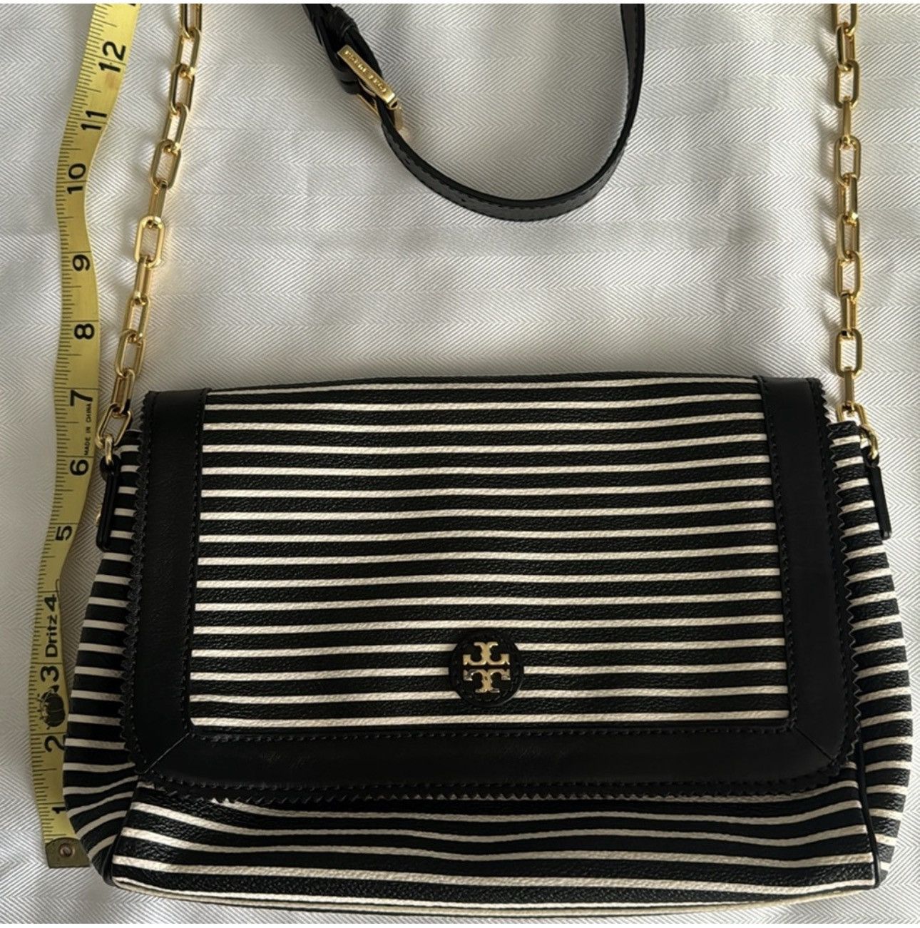Tory Burch Tory Burch viva striped crossbody Size ONE SIZE - 10 Thumbnail