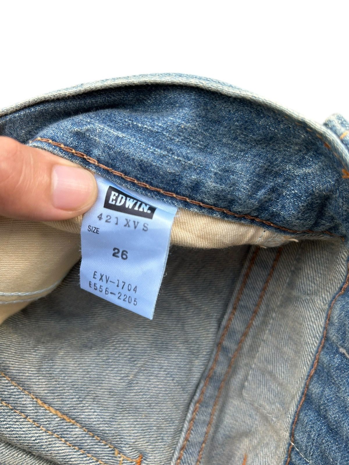 Kapital Vintage Flare Edwin Navajo Rusty Faded Denim Jeans Size US 30 / EU 46 - 13 Thumbnail