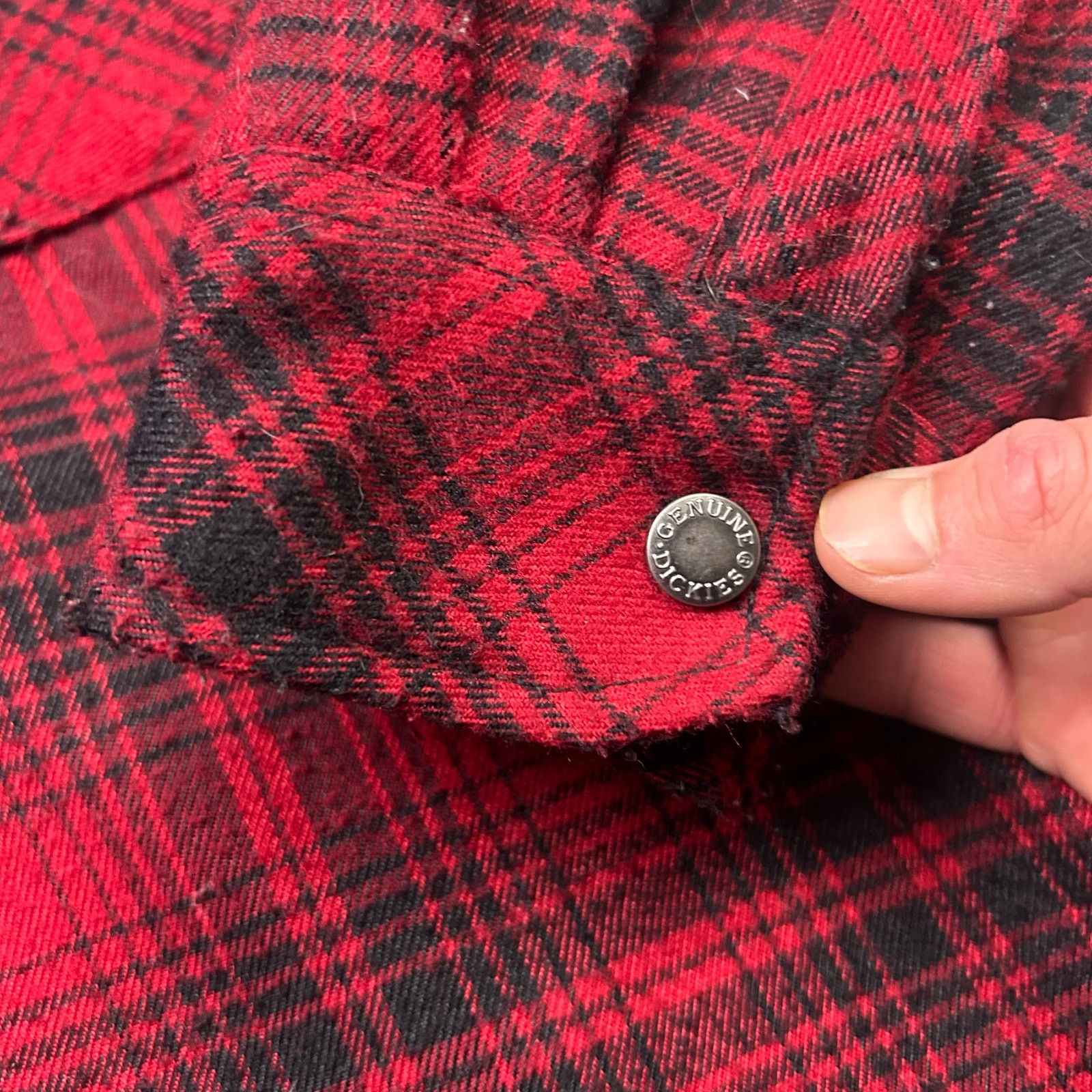 Dickies Dickies Men's Water Repellent Flannel Hooded Shirt Jacket Size US M / EU 48-50 / 2 - 4 Thumbnail