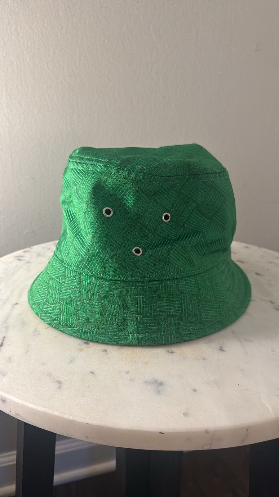 Bottega Veneta Bottega Veneta Jacquard Intreccio Bucket Hat Size 30 - 1 Thumbnail