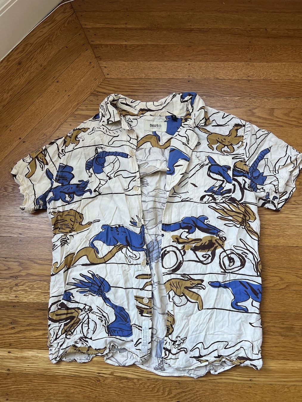 Deus Ex Machina Deus Short Sleeve Button up Size US M / EU 48-50 / 2 - 1 Thumbnail