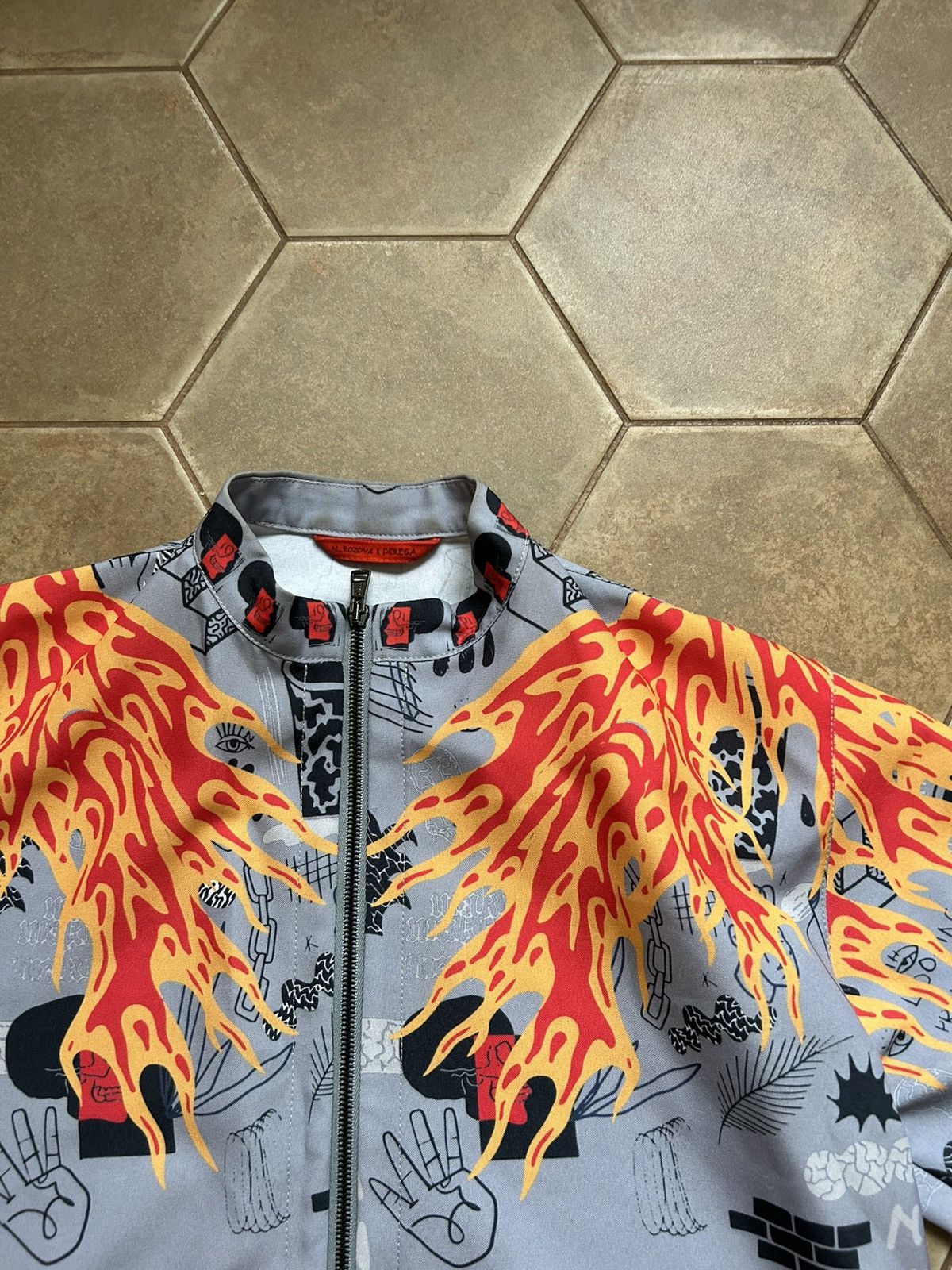 Designer AVANT-GARDE RARE ZIP SHIRT Size M / US 6-8 / IT 42-44 - 4 Thumbnail