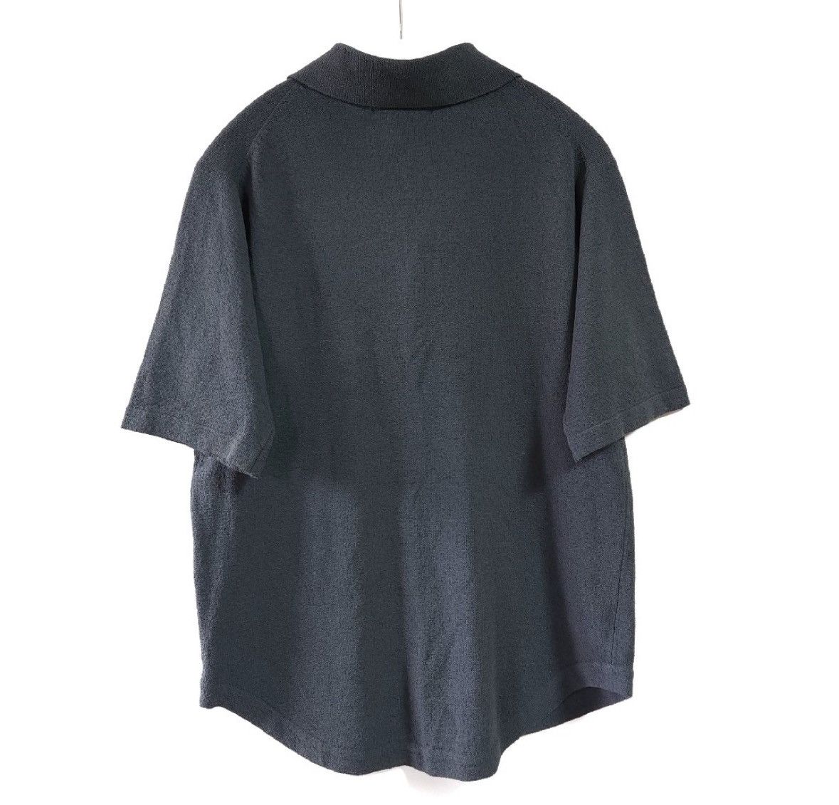 Yohji Yamamoto Yohji Yamamoto 1997SS Knit Short Sleeve Shirt Size US M / EU 48-50 / 2 - 2 Thumbnail
