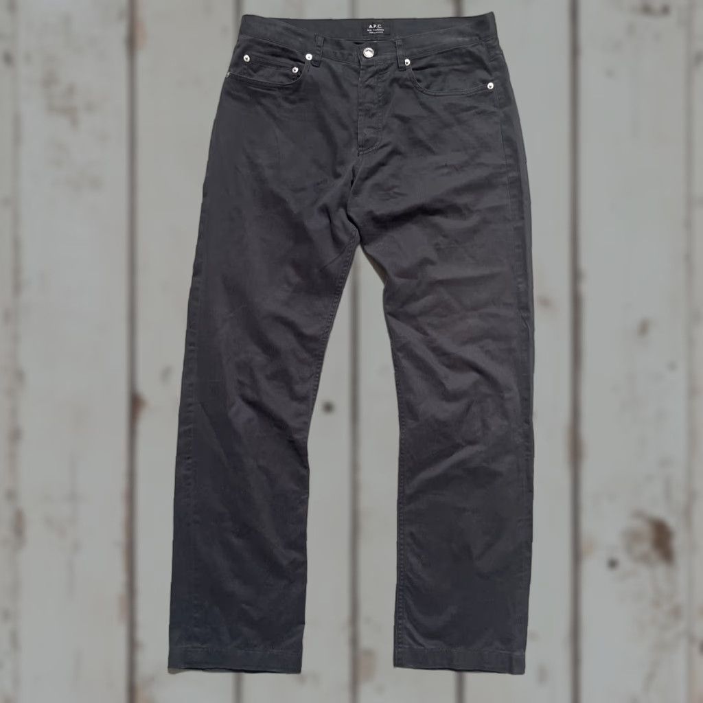 A.P.C. A.P.C. New Standard Chino Distressed Faded Cotton Pants 31 Men Medium? Size US 31 - 1 Thumbnail