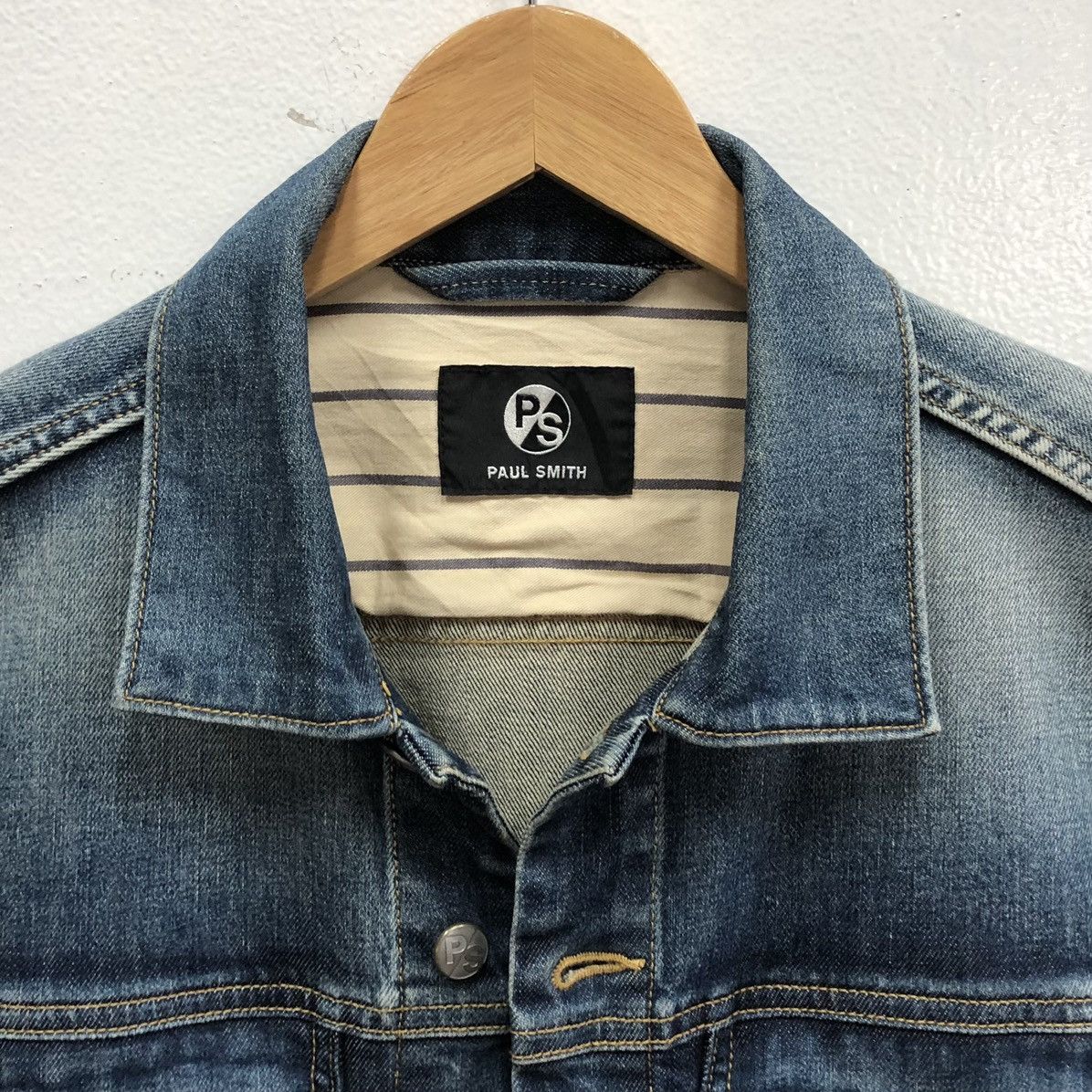Paul Smith Paul Smith P/S Men’s Denim Jeans Jacket Size US L / EU 52-54 / 3 - 21 Thumbnail