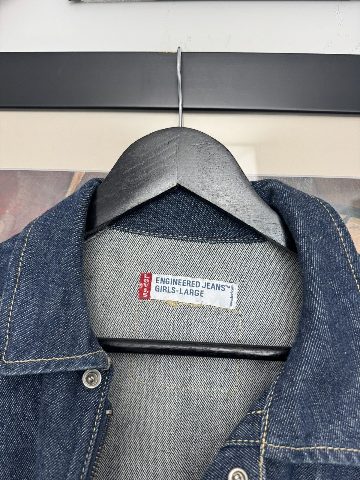 Levi's Vintage Levi’s engineered Denim Jacket Vintage Y2k Retro Size US M / EU 48-50 / 2 - 5 Thumbnail