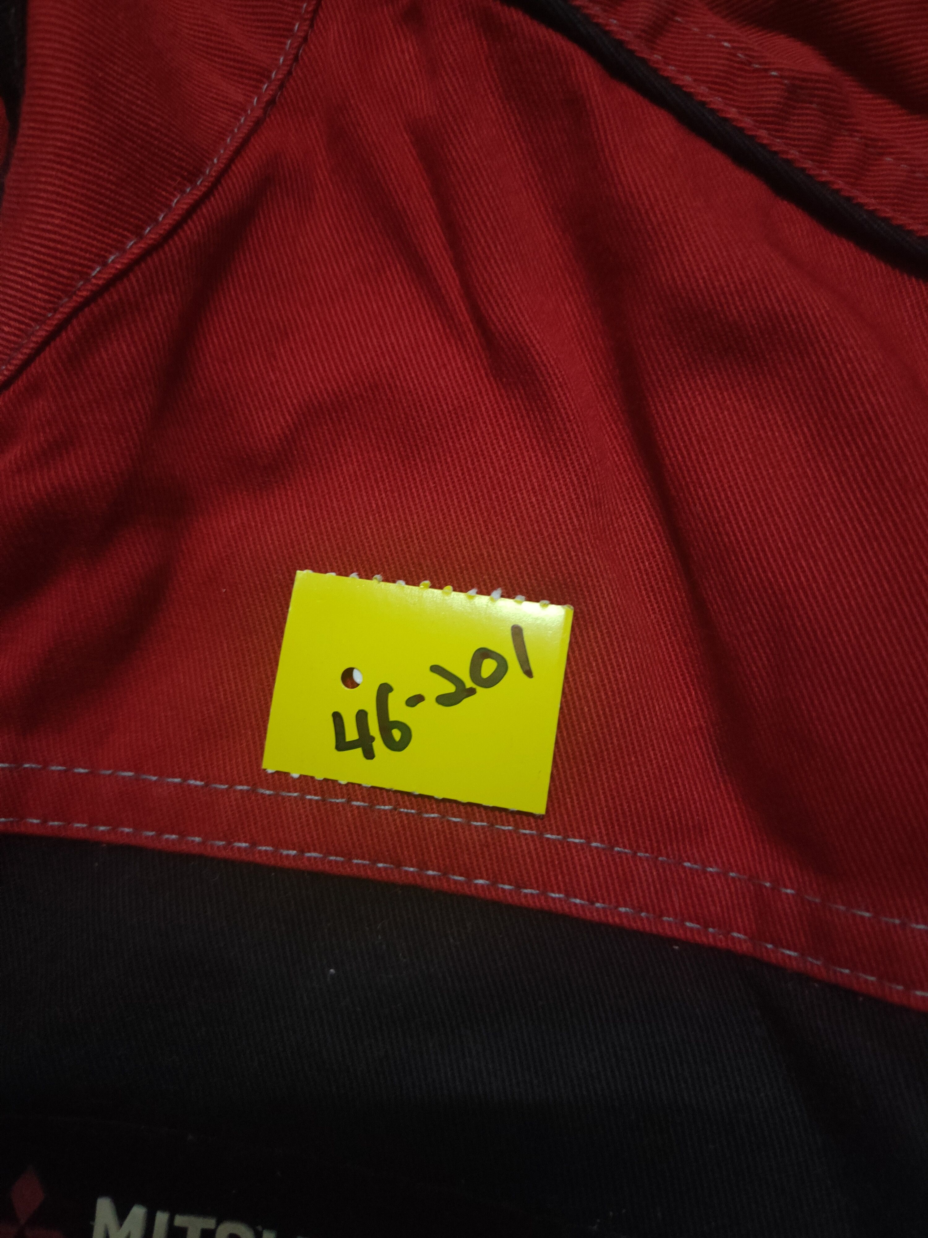 Vintage DL Rally Art Red Mitsubishi Motors staff Coverall #46-201T Size US 34 / EU 50 - 25 Thumbnail