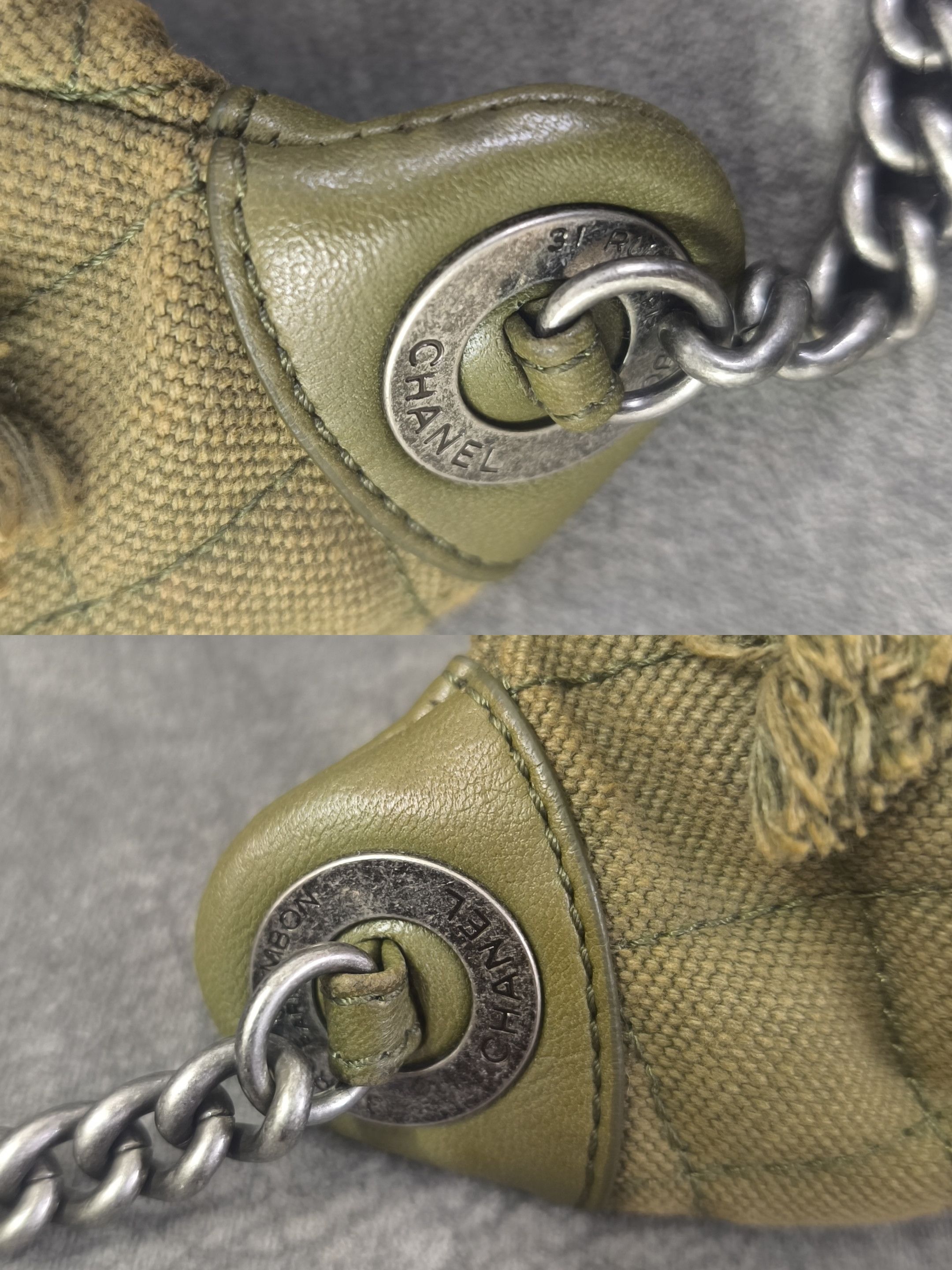 Chanel 2017 Chanel Coco Cuba Waist Bag in Canvas and Lambskin Size ONE SIZE - 11 Thumbnail