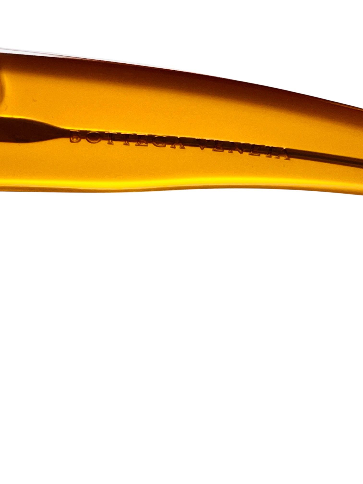 Bottega Veneta Miu Miu SMU 06G Translucent Amber Oversized Sunglasses Size ONE SIZE - 3 Thumbnail
