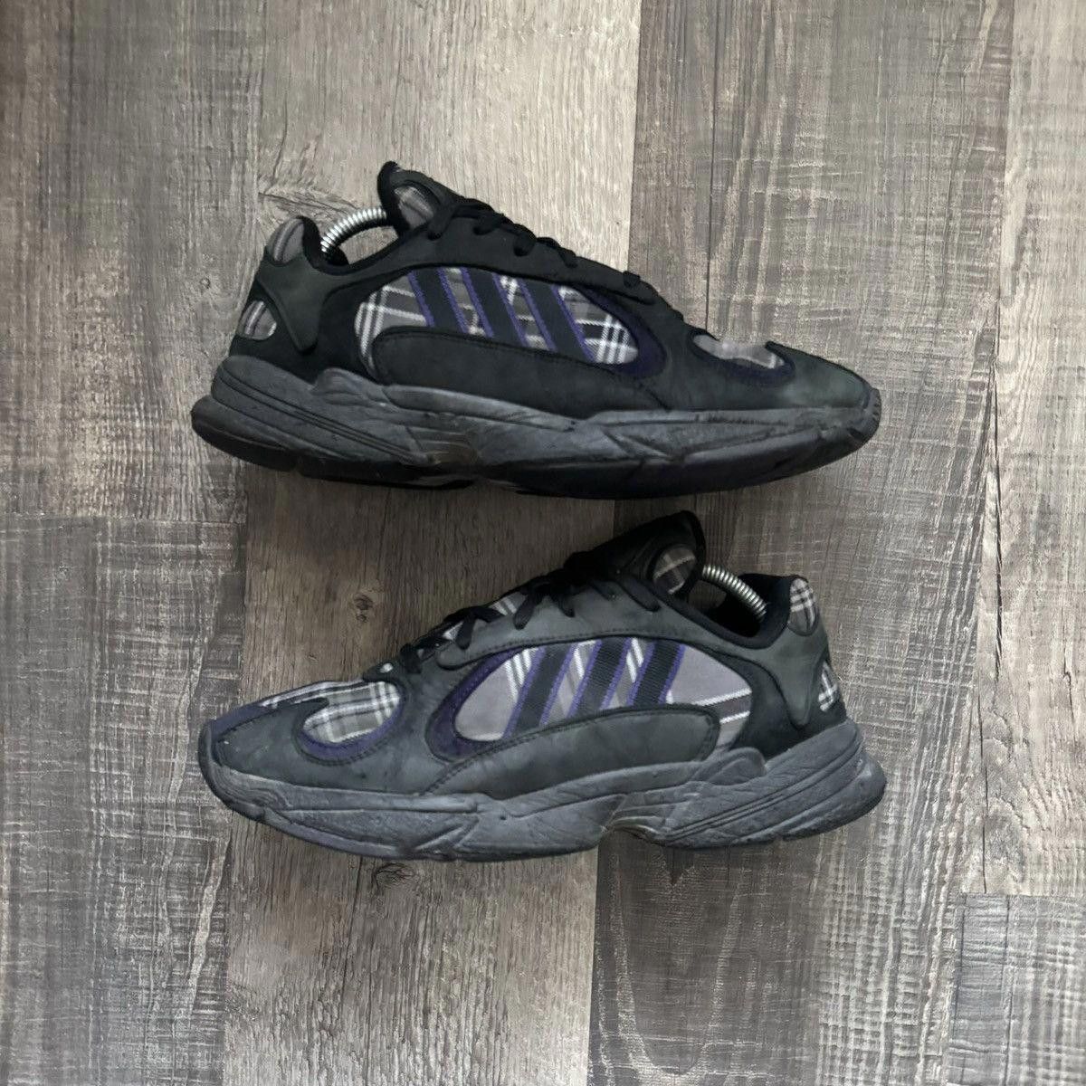 Adidas ADIDAS • Yung-1 "Purple Plaid" (9M) Size US 9 / EU 42 - 2 Thumbnail