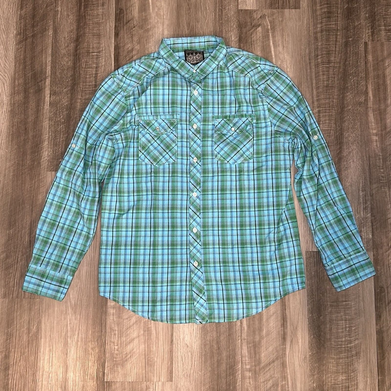 Other StraightFaded Long Sleeve Button Down - Large Size US L / EU 52-54 / 3 - 2 Thumbnail