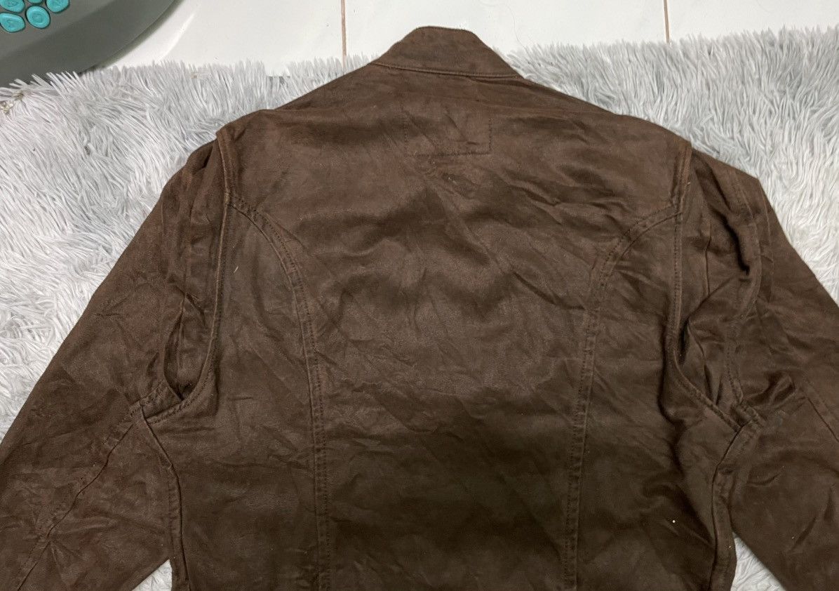 Edwin × Japanese Brand 90s EDWIN BIKERS JACKET RARE DESIGN NICELY FADED Size US M / EU 48-50 / 2 - 15 Thumbnail