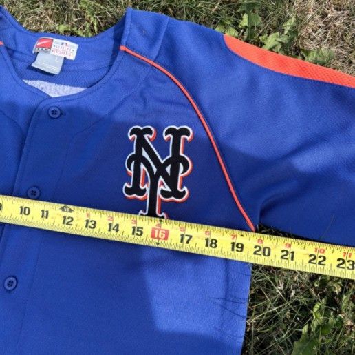 Nike New York Mets Carlos Santana #57 Jersey MLB Baseball Size US L / EU 52-54 / 3 - 7 Thumbnail