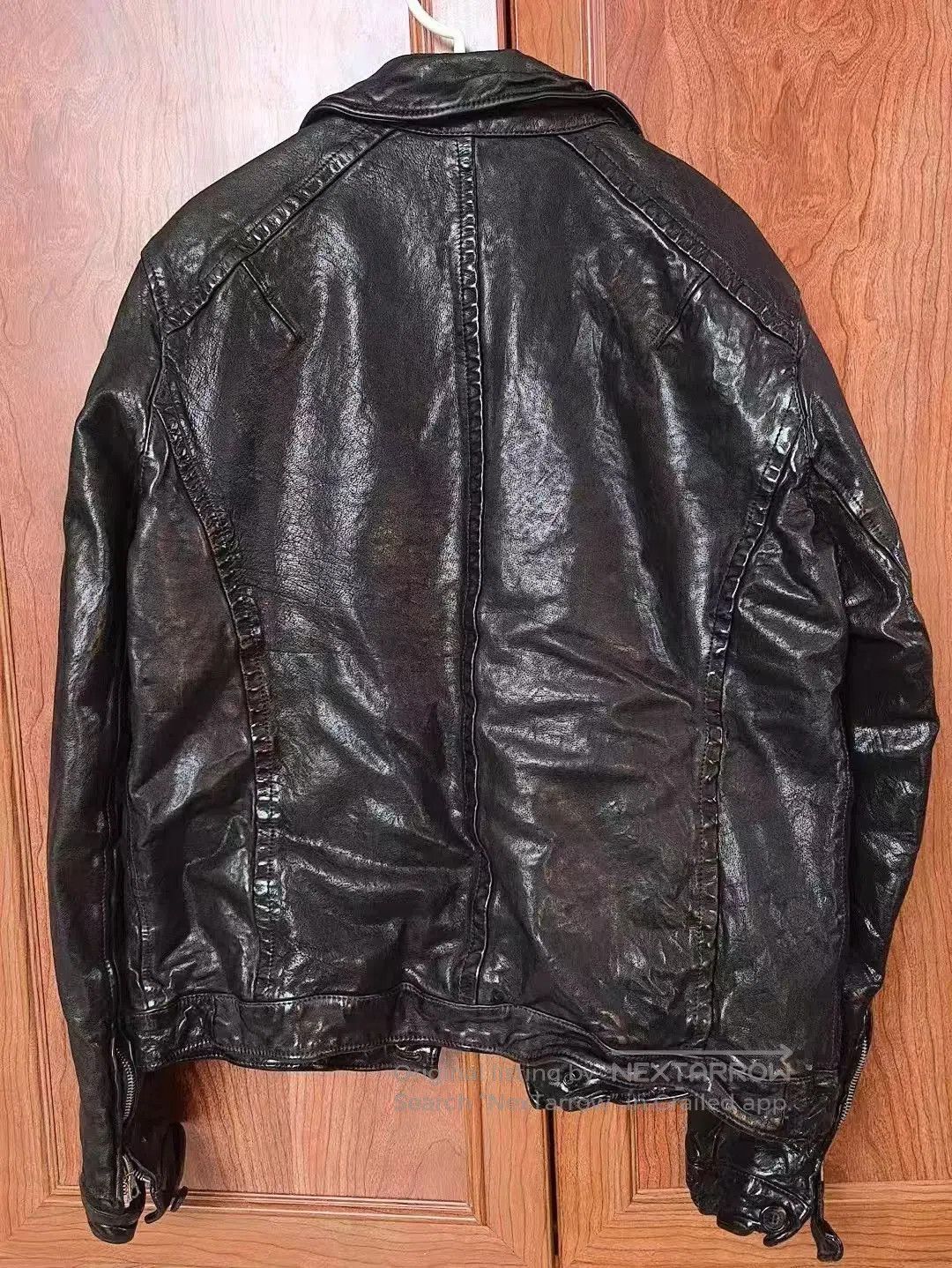 Neil Barrett Neil Barrett Pitt Style Buffalo Leather Jacket XXS. Size US XXS / EU 40 - 2 Thumbnail