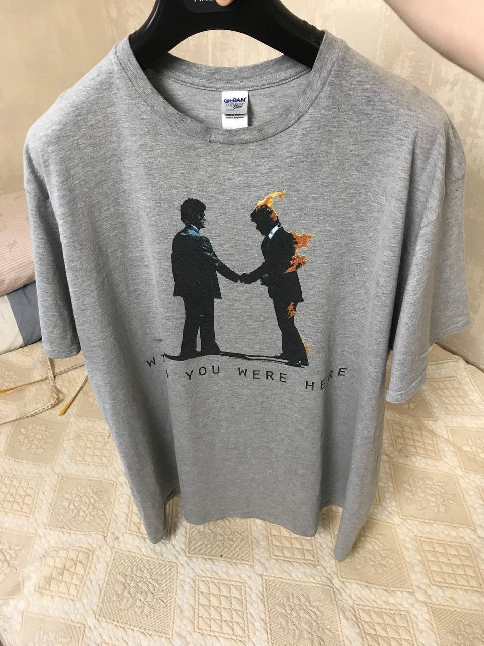 Band Tees 🔥 Pink Floyd Wish You Were Here Rock Band T Shirt Vintage Size US XXL / EU 58 / 5 - 5 Thumbnail
