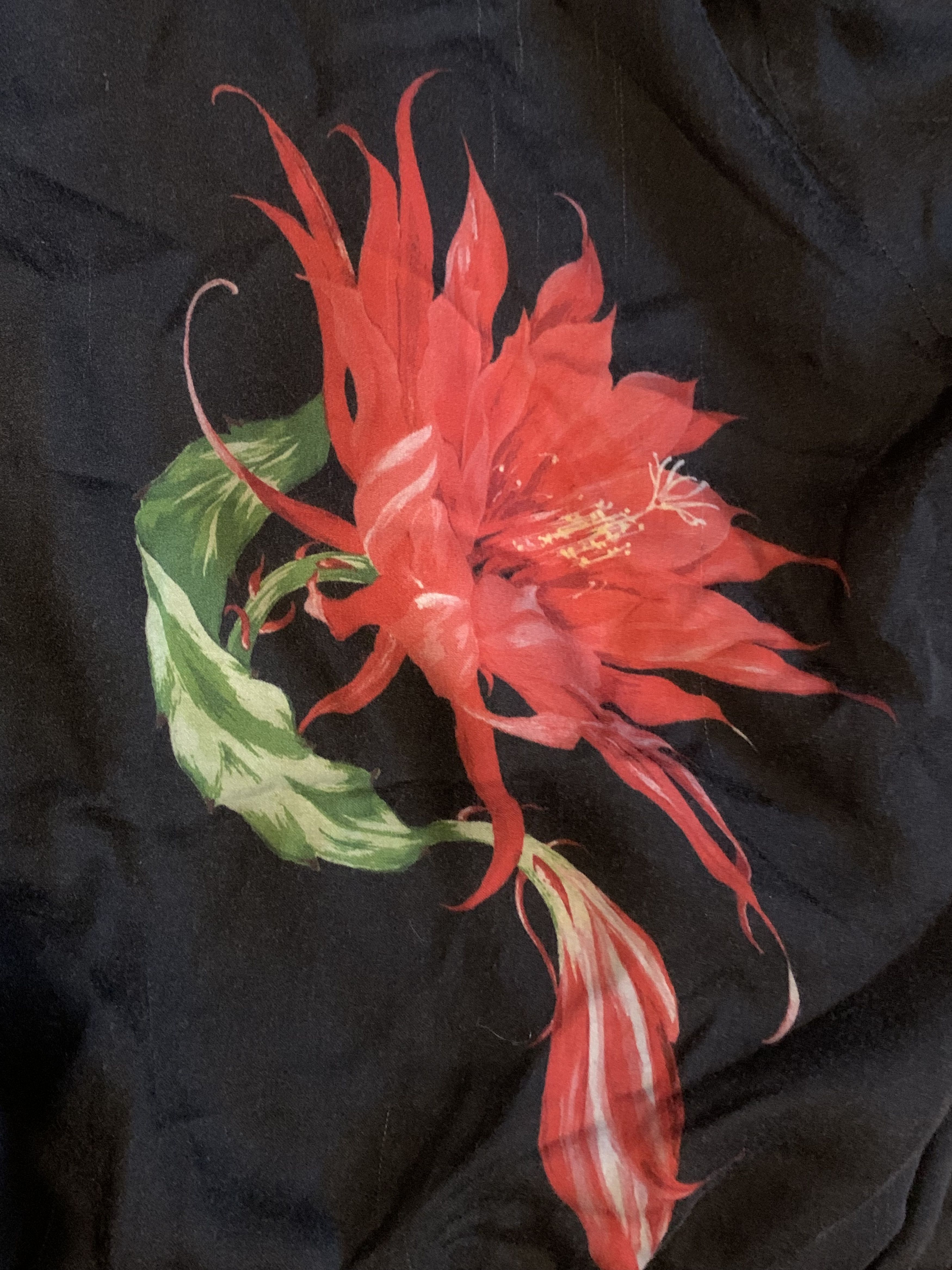 Yohji Yamamoto Y's Yohji Flower Bomber Jacket Size US S / EU 44-46 / 1 - 2 Thumbnail