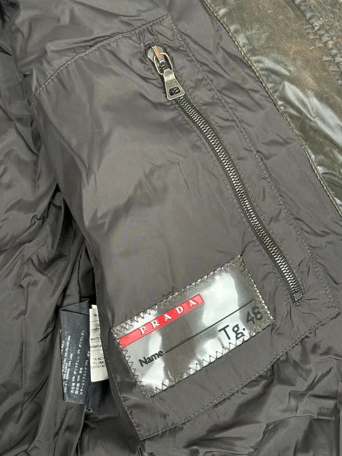 Prada 2000s Prada Brown Effect Puffer Jacket Size US M / EU 48-50 / 2 - 10 Thumbnail