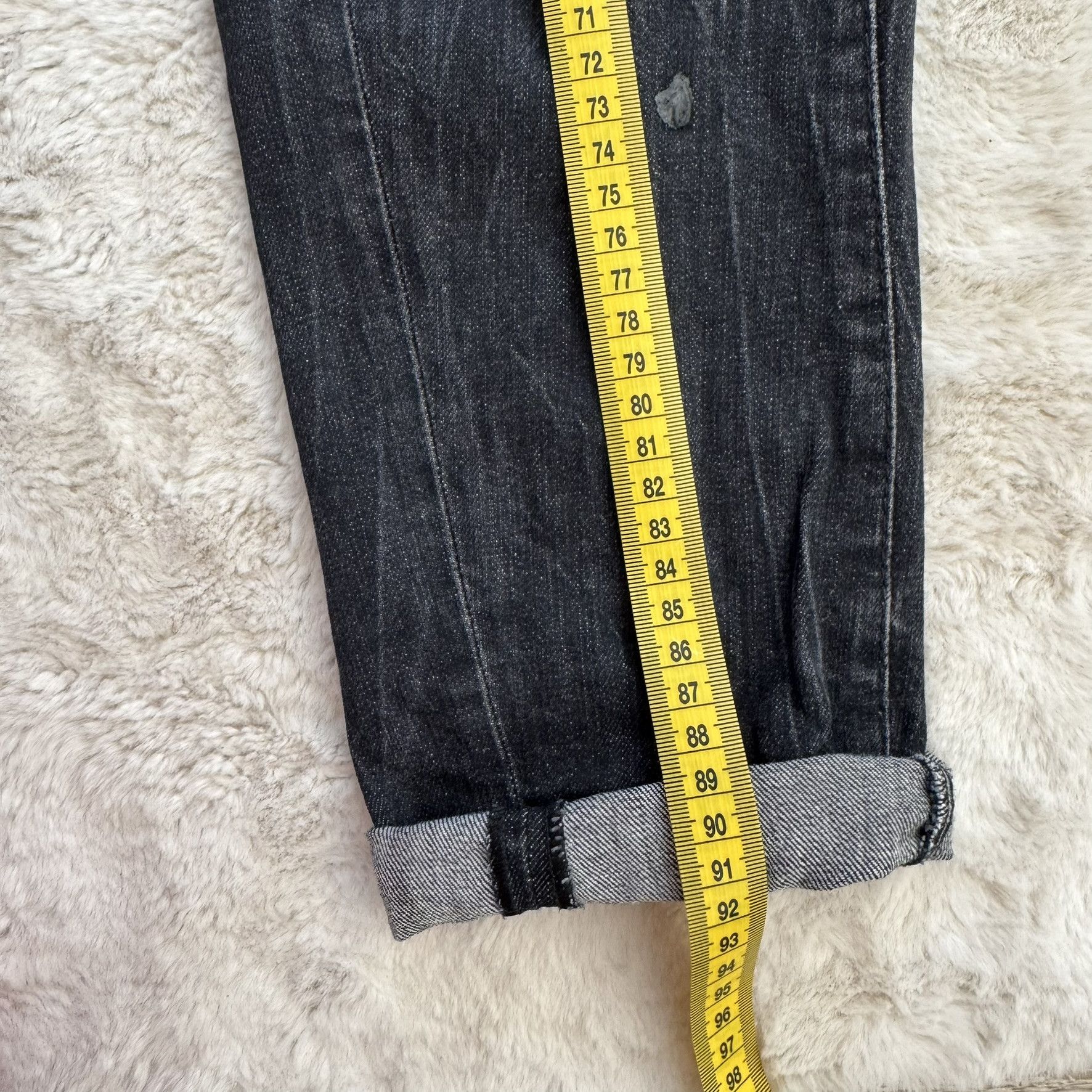 Dsquared2 Dsquared2 Distressed Black Jeans w/ Knee Stitching – Size 48 Size US 32 / EU 48 - 9 Thumbnail