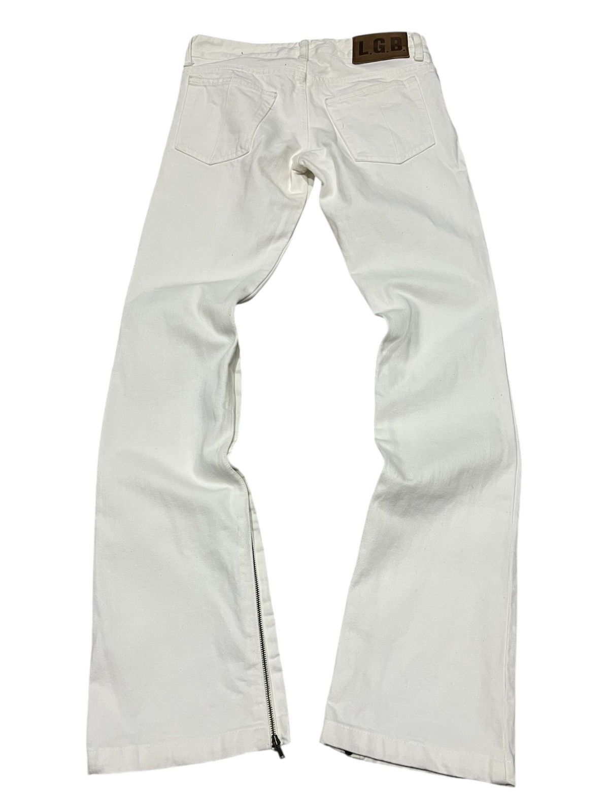 Le Grande Bleu (L.G.B.) L.G.B Chameleon Zip Flared Denim Size US 28 / EU 44 - 2 Thumbnail