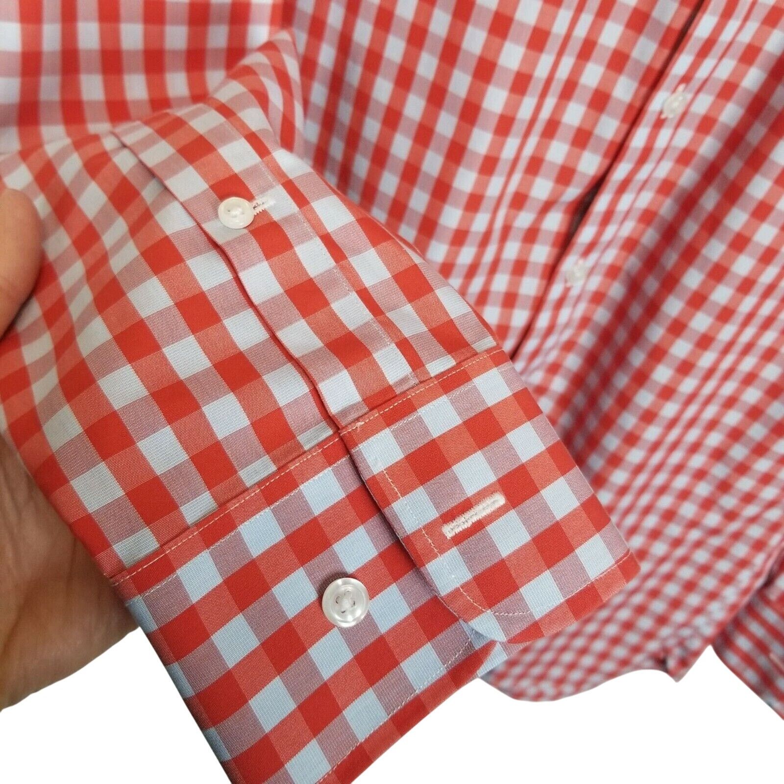 Bonobos Bonobos Mens Dress Shirt Preppy Checker Classic Sz 33/15.5 Size US S / EU 44-46 / 1 - 5 Thumbnail