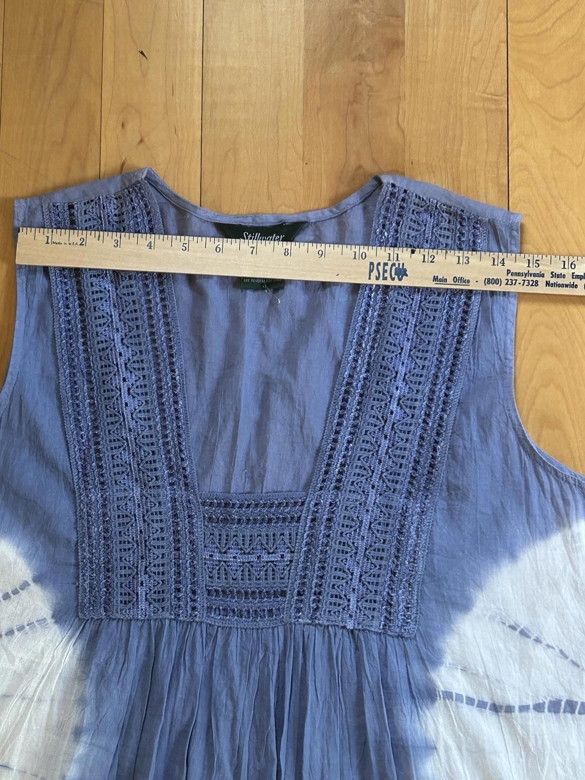 The Unbranded Brand Bohemian Babydoll Dress Stillwater Supply Co Tye Dye NEW Size M / US 6-8 / IT 42-44 - 6 Thumbnail