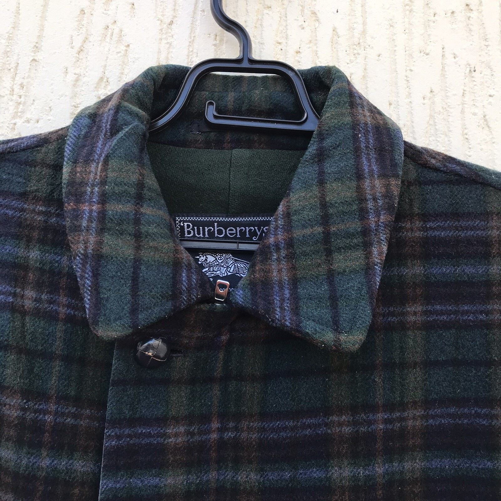 Burberry VINTAGE Burberry coat jacket nova check overcoat wool men’s Size US M / EU 48-50 / 2 - 6 Thumbnail