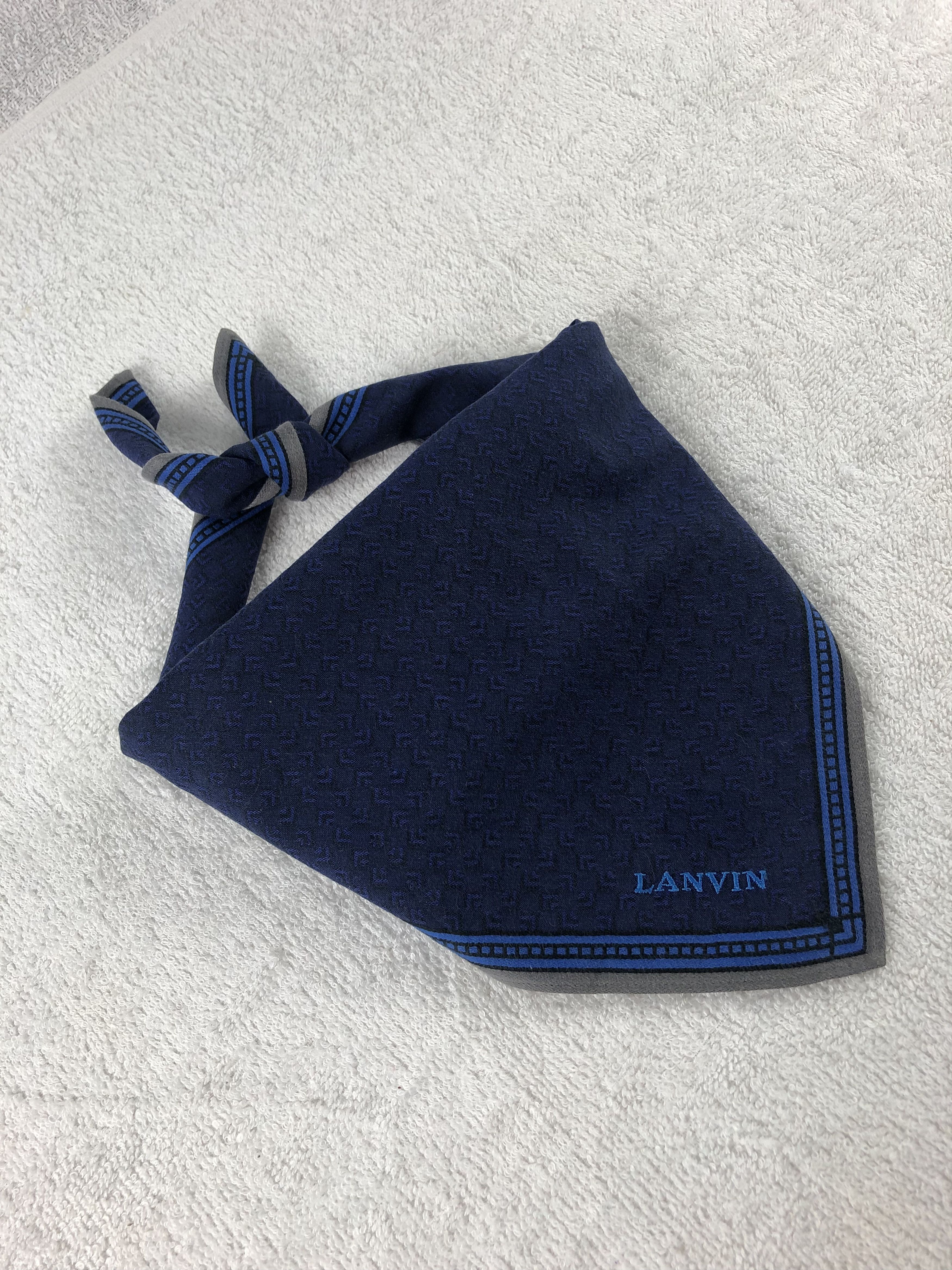 Lanvin × Vintage Lanvin Handkerchief / Bandana / Neckerchief Size ONE SIZE - 2 Thumbnail