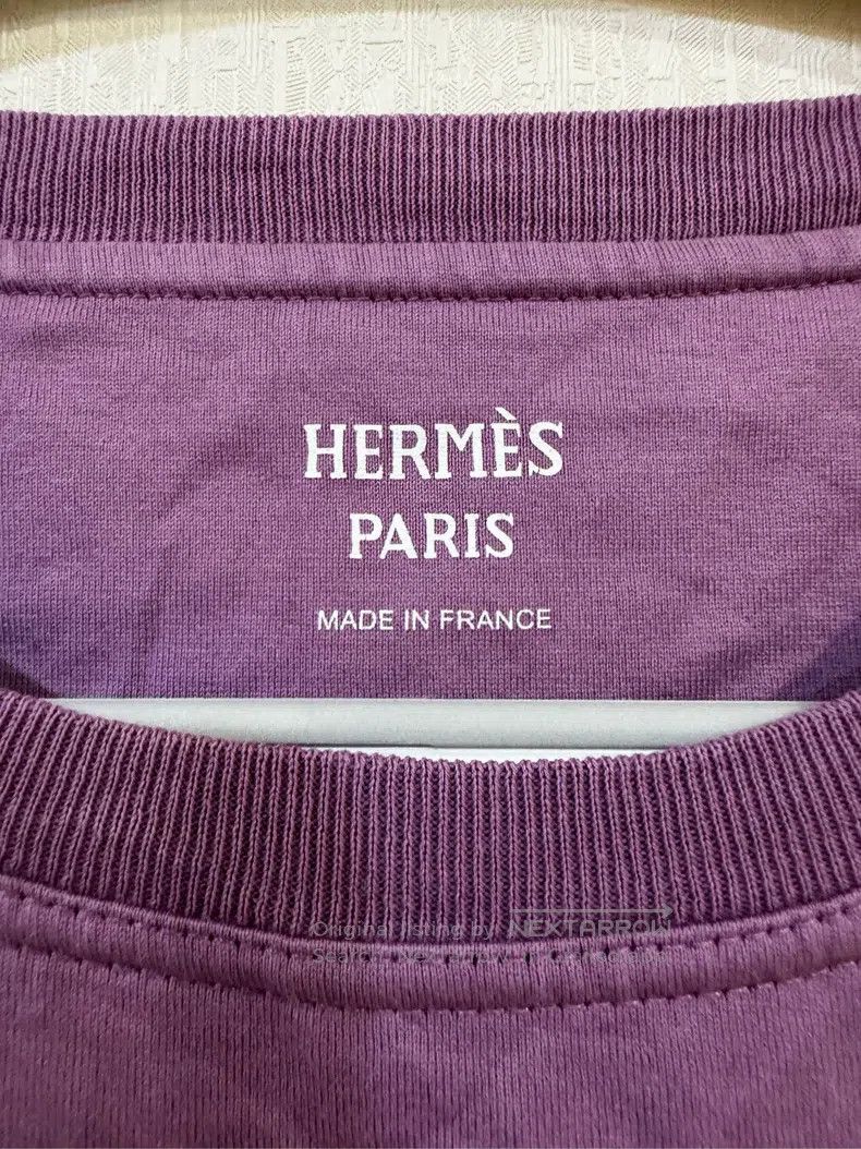 Hermes Hermes Black Printed Silk Patchwork Top Size XXS / US 00 / IT 34 - 4 Thumbnail