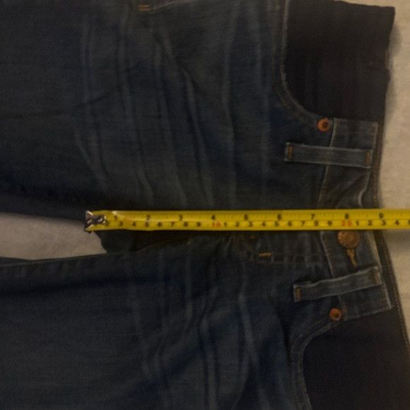 Madewell Madewell Maternity Skinny Dark Blue Jean 26 Size 26" / US 2 / IT 38 - 7 Thumbnail