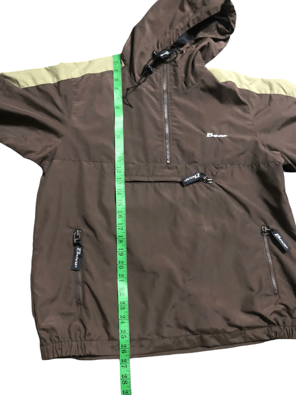 Japanese Brand Archive💥Vintage Bear Half Zipper Anorak Nylon Jacket 2 Tone Size US M / EU 48-50 / 2 - 17 Thumbnail