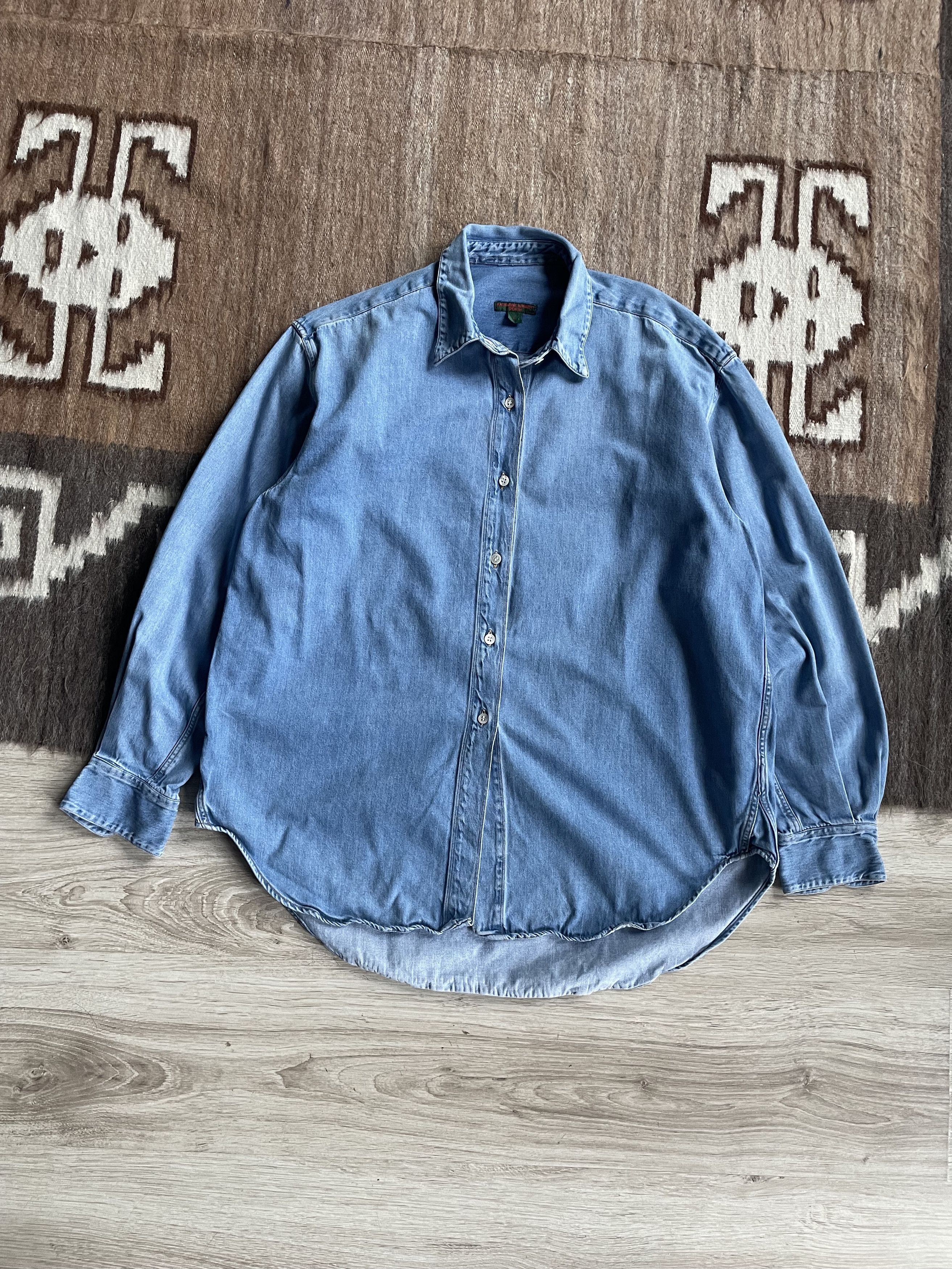 Katharine Hamnett Vintage Denim Shirt 8044AC