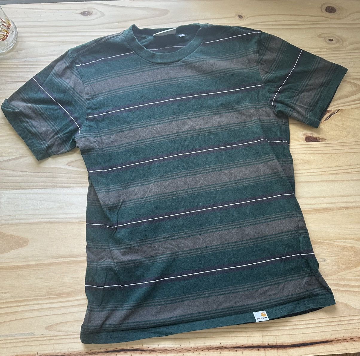 Carhartt Wip Carhartt WIP Striped T-Shirt Size US S / EU 44-46 / 1 - 1 Thumbnail