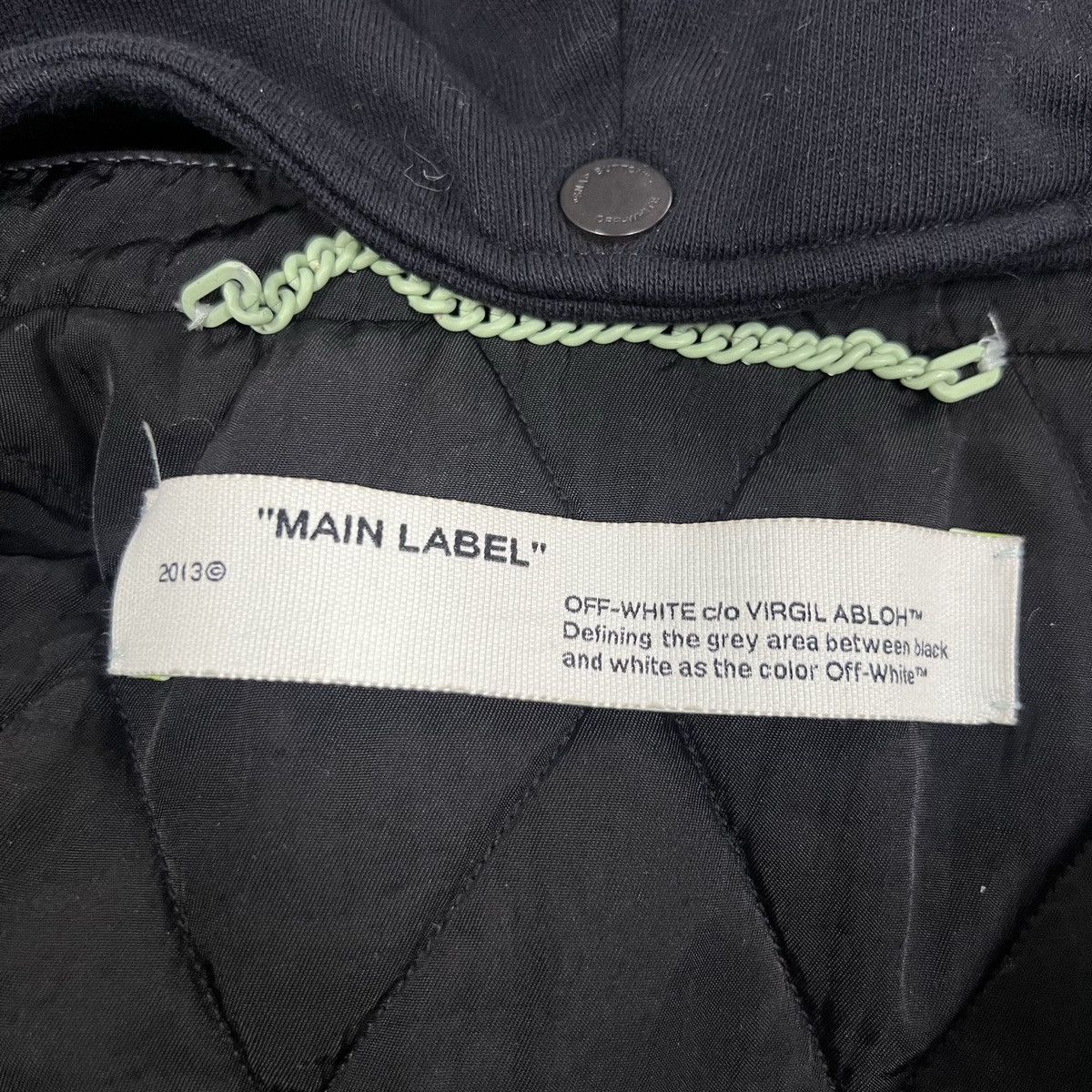 Off-White OFF-WHITE GLITTER ARROW LOGO BOMBER JACKET Size US M / EU 48-50 / 2 - 4 Thumbnail