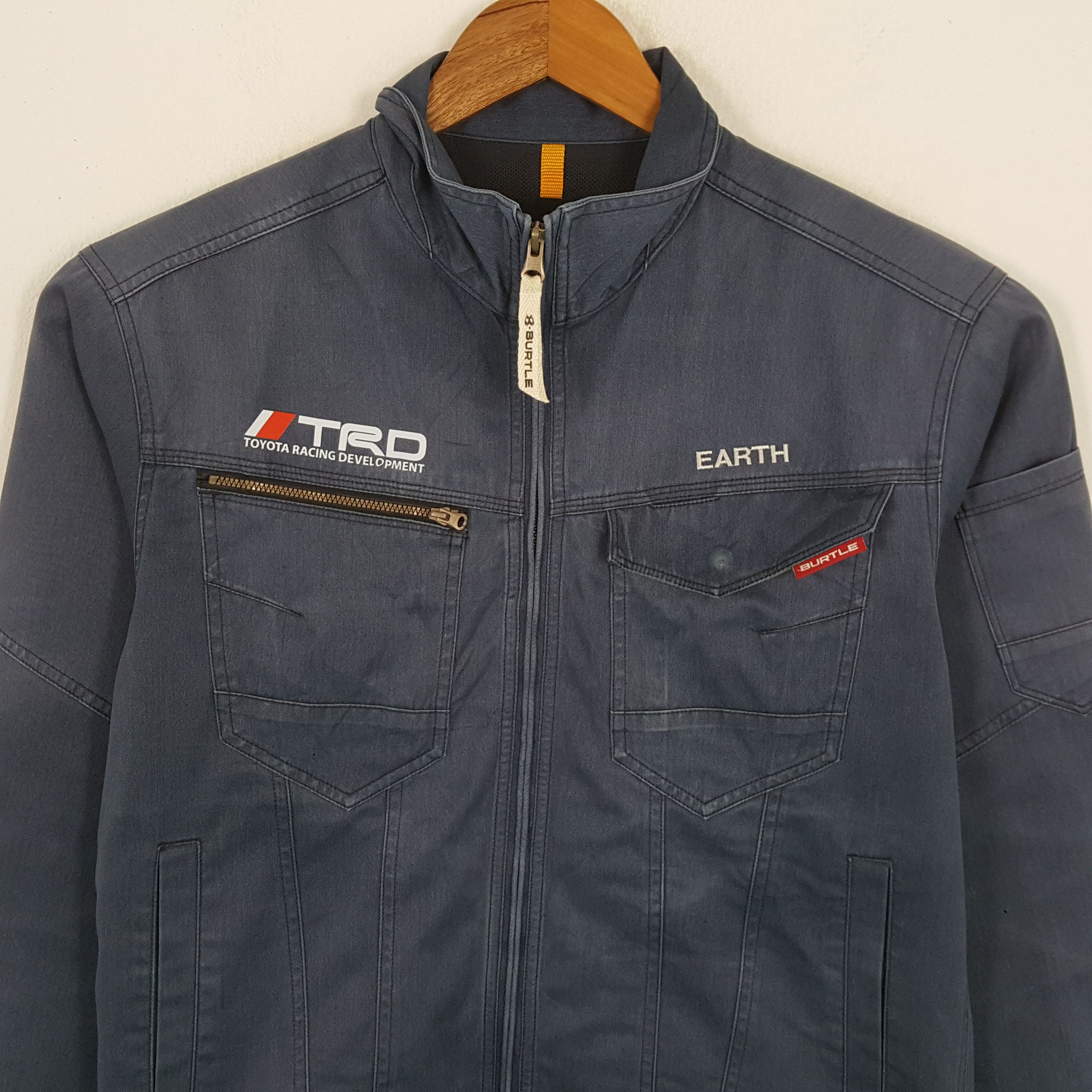 Japanese Brand × Vintage Vintage TRD TOYOTA RACING Japanese Custom Jacket Size US M / EU 48-50 / 2 - 4 Thumbnail