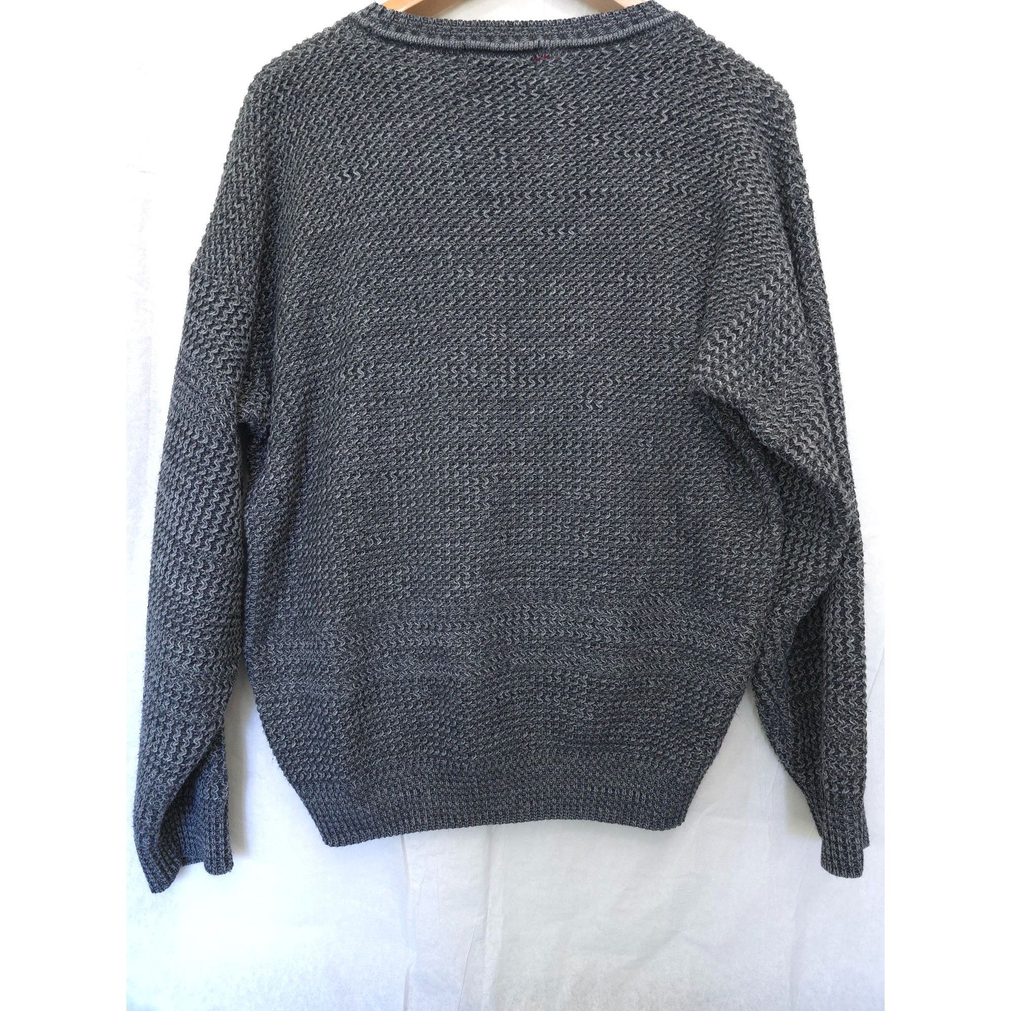 David Taylor Vintage David Taylor Mens Gray Acrylic Sweater L Size US L / EU 52-54 / 3 - 4 Thumbnail