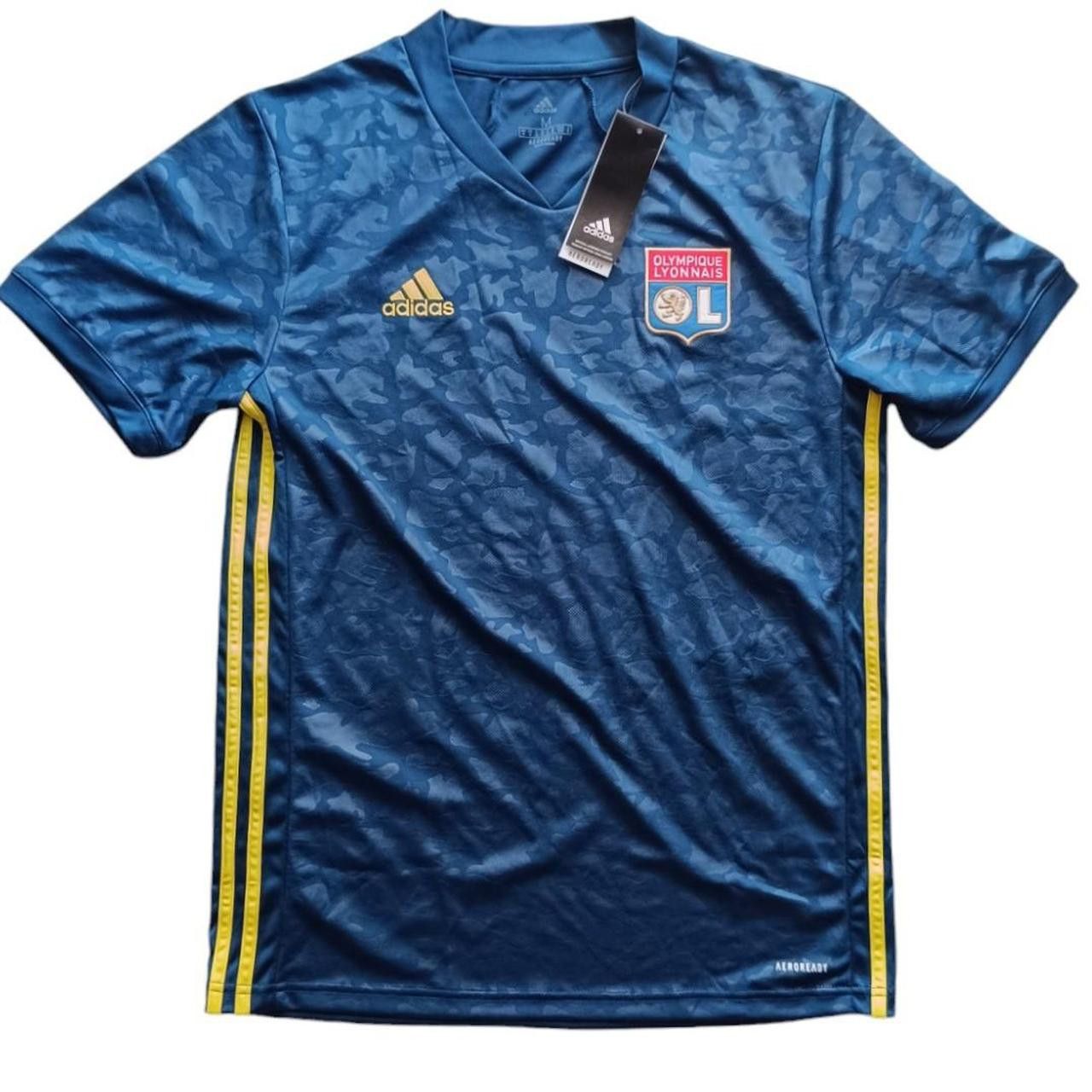 Adidas Olympique Lyonnais Football Shirt Adidas Third Kit 2020/21 M Size US M / EU 48-50 / 2 - 1 Thumbnail