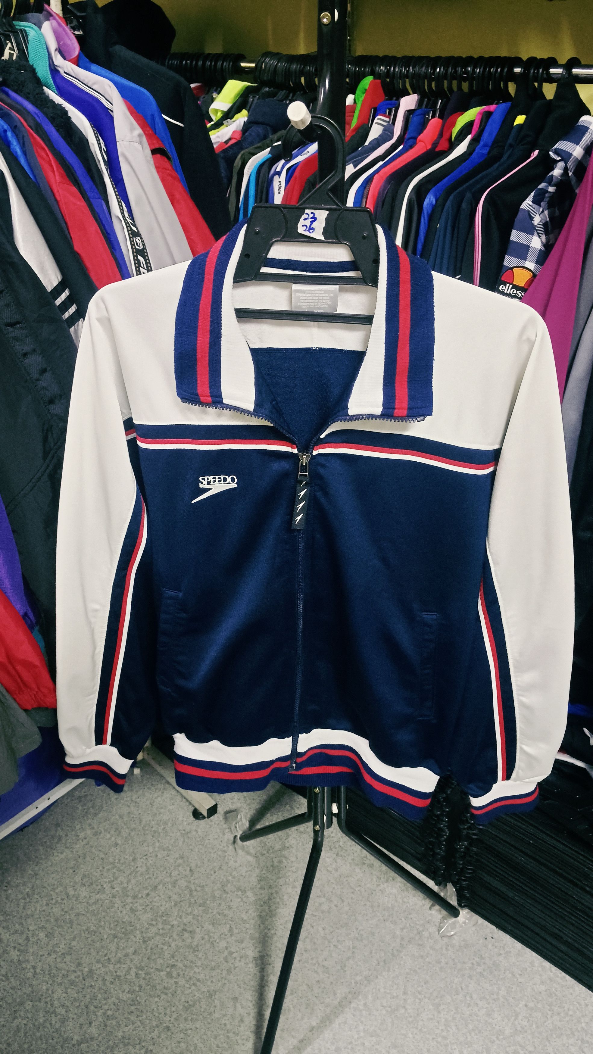 Speedo Vintage Speedo Track Jacket Made By Mizuno Size US L / EU 52-54 / 3 - 1 Thumbnail